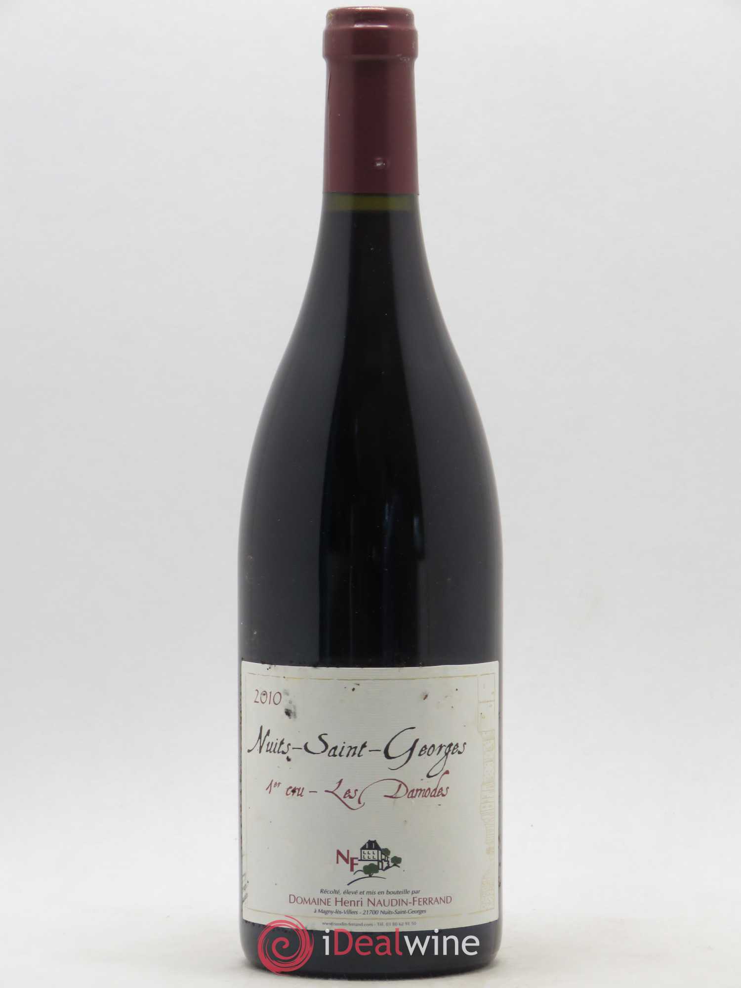 Nuits-Saint-Georges 1er Cru Les Damodes Domaine Henri Naudin-Ferrand 2010 - Posten von 1 Flasche - 0