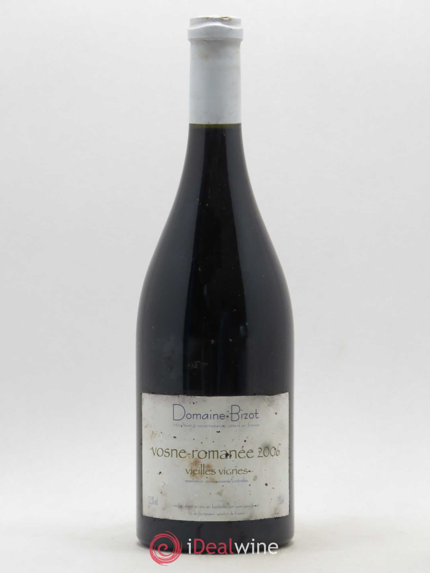 Vosne-Romanée Vieilles Vignes Bizot (Domaine) 2006 - Lot de 1 bouteille - 0