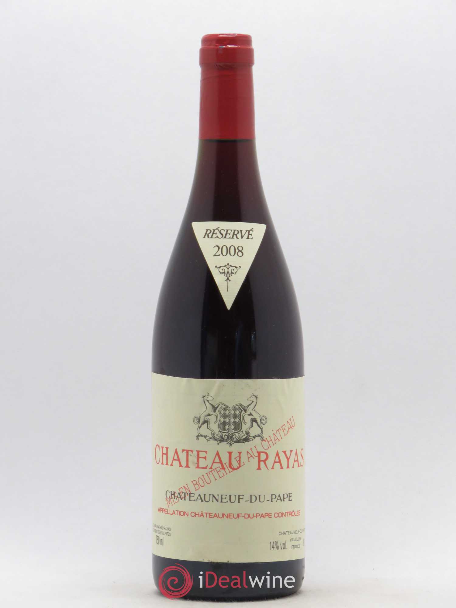 Châteauneuf-du-Pape Château Rayas Emmanuel Reynaud 2008 - Lot de 1 bouteille - 0