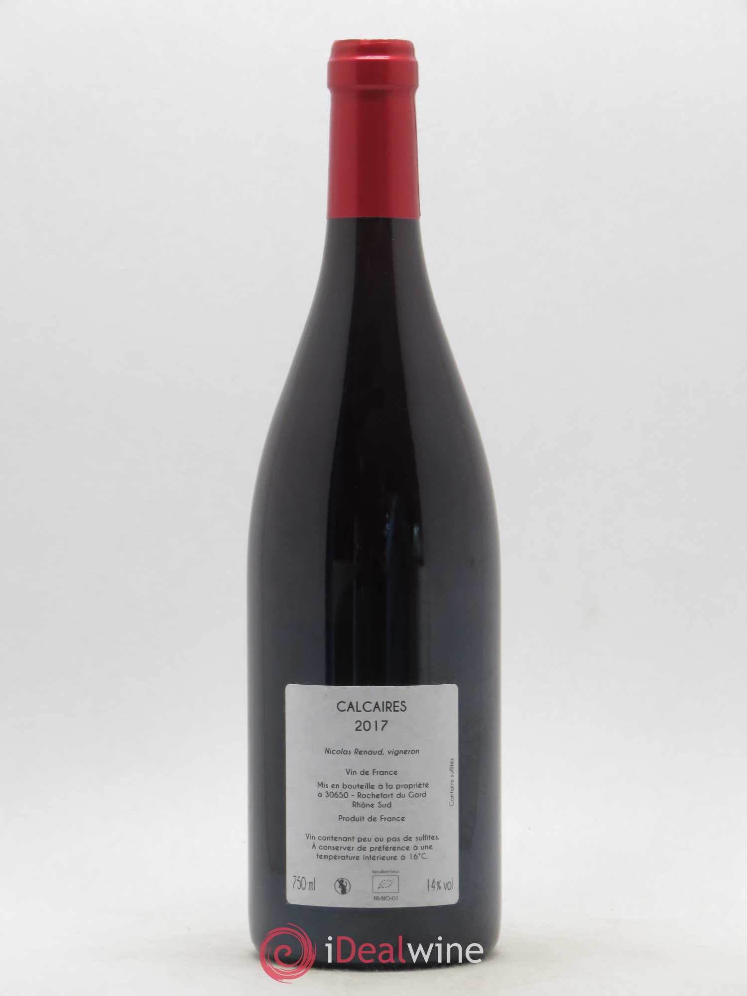 Vin de France Clos des Grillons Calcaires 2017 - Lot de 1 bouteille - 1