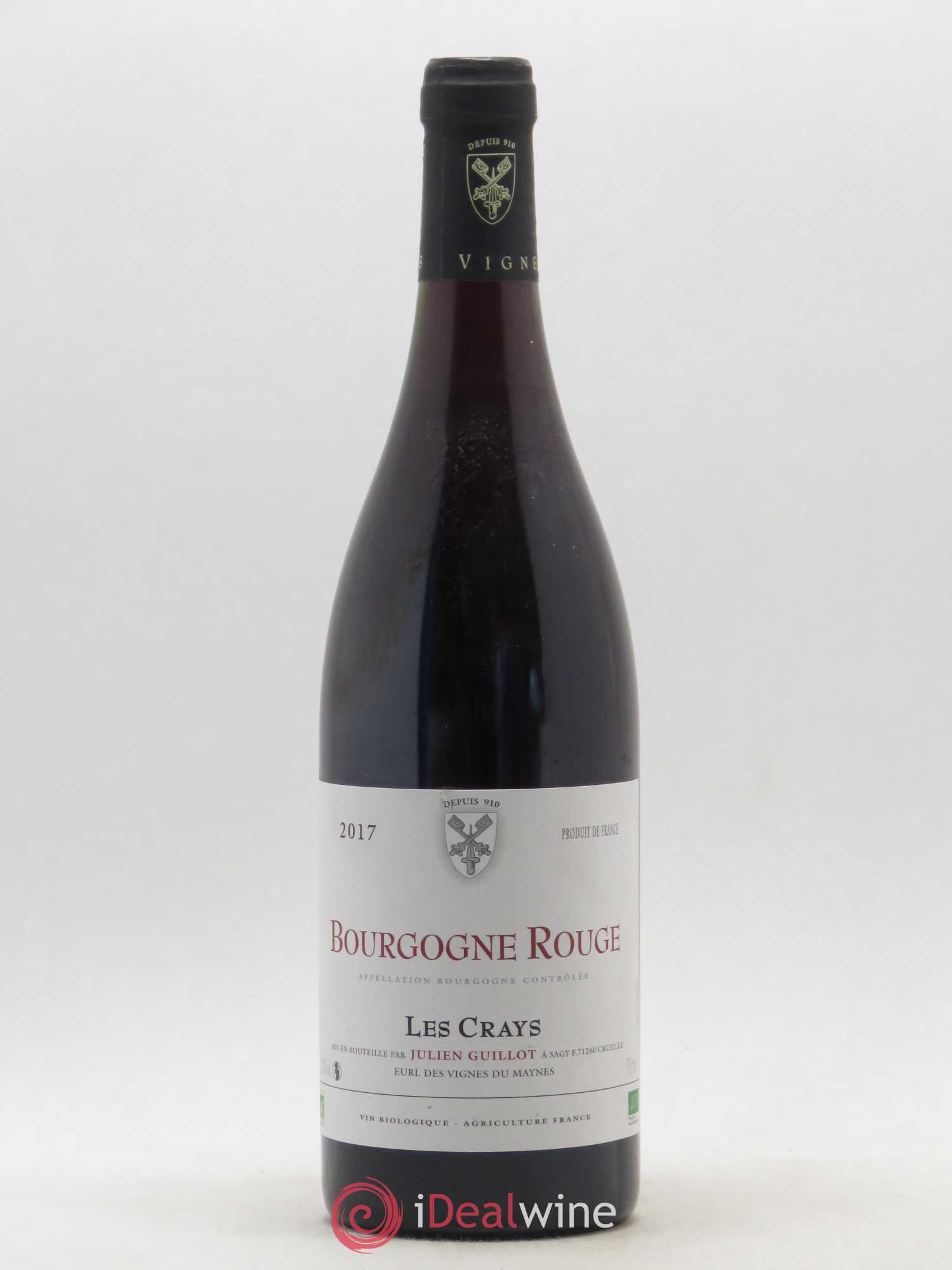 Bourgogne Les Crays Julien Guillot 2017 - Posten von 1 Flasche - 0