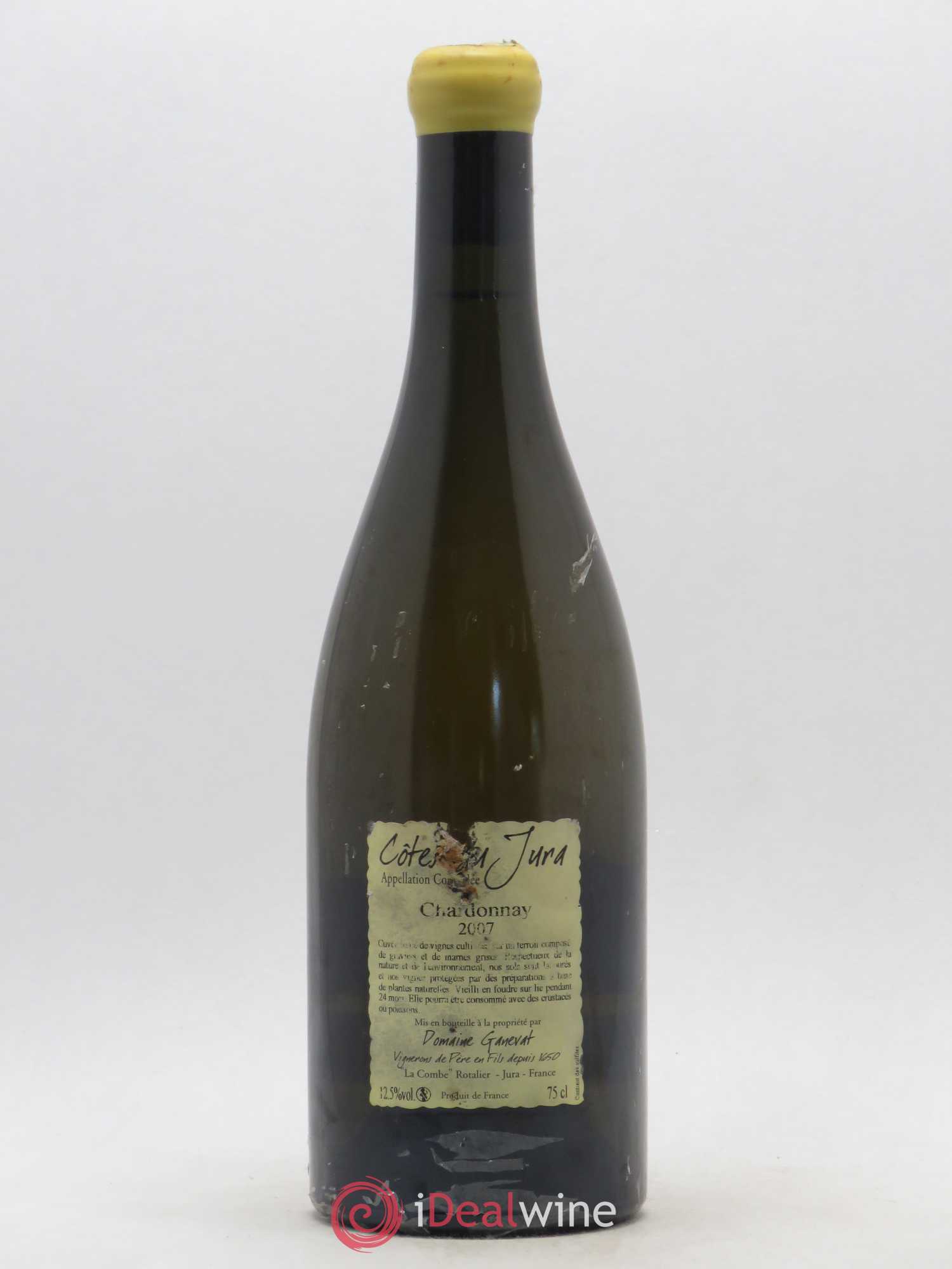 Côtes du Jura Cuvée Florine Jean-François Ganevat (Domaine) 2007 - Lot de 1 bouteille - 1