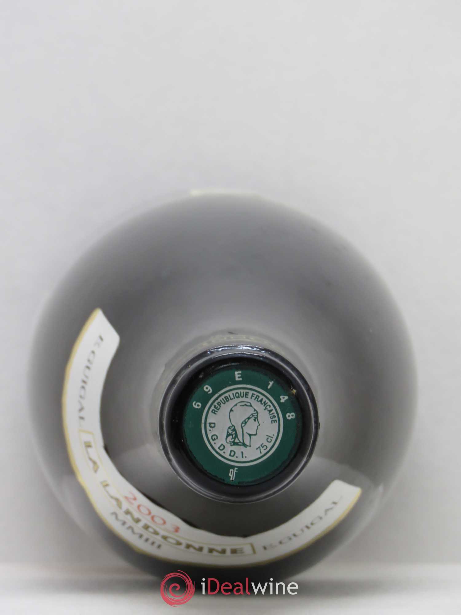 Côte-Rôtie La Landonne Guigal 2003 - Lot de 1 bouteille - 2