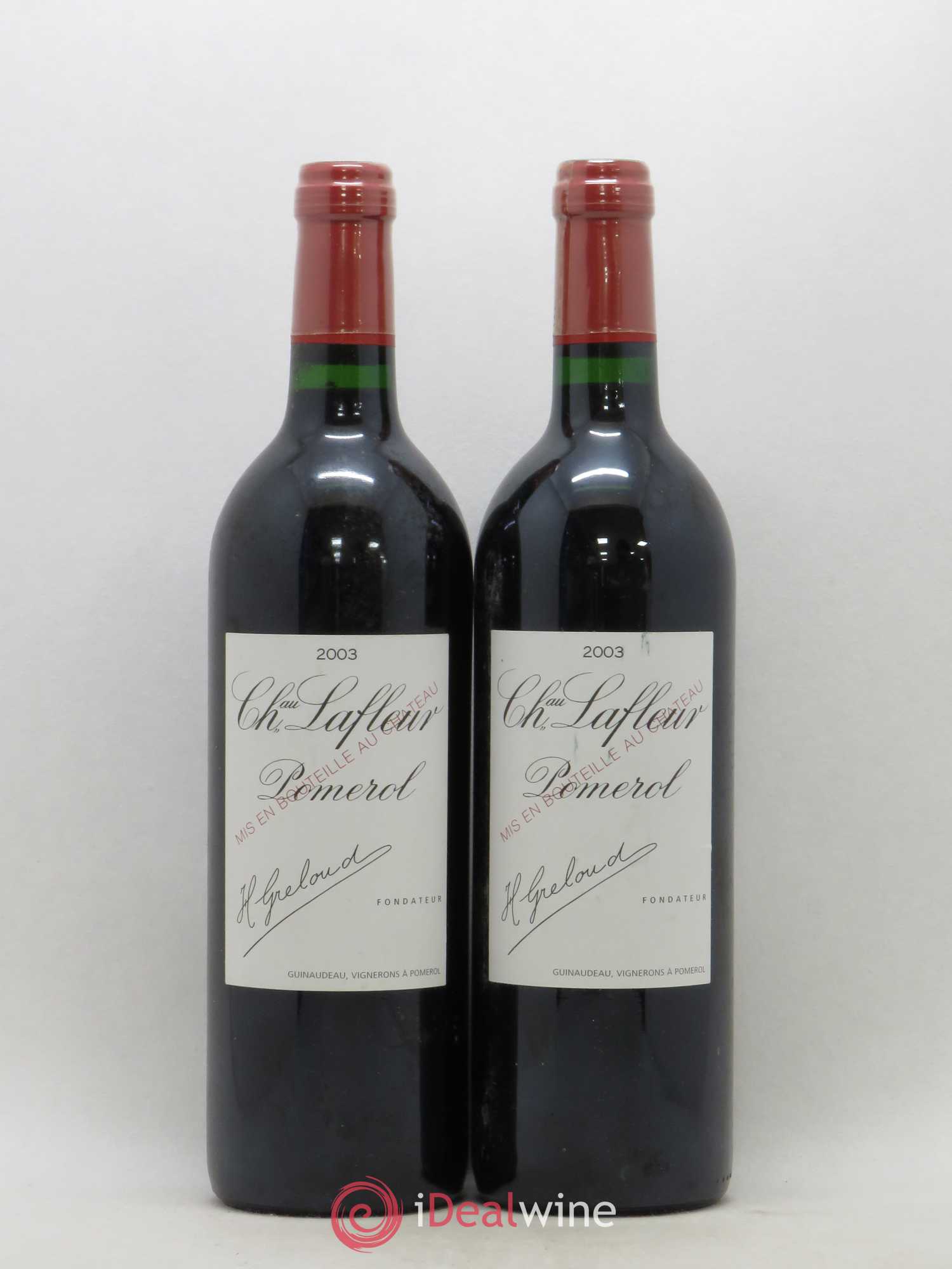 Château Lafleur 2003 - Lot de 2 bouteilles - 0