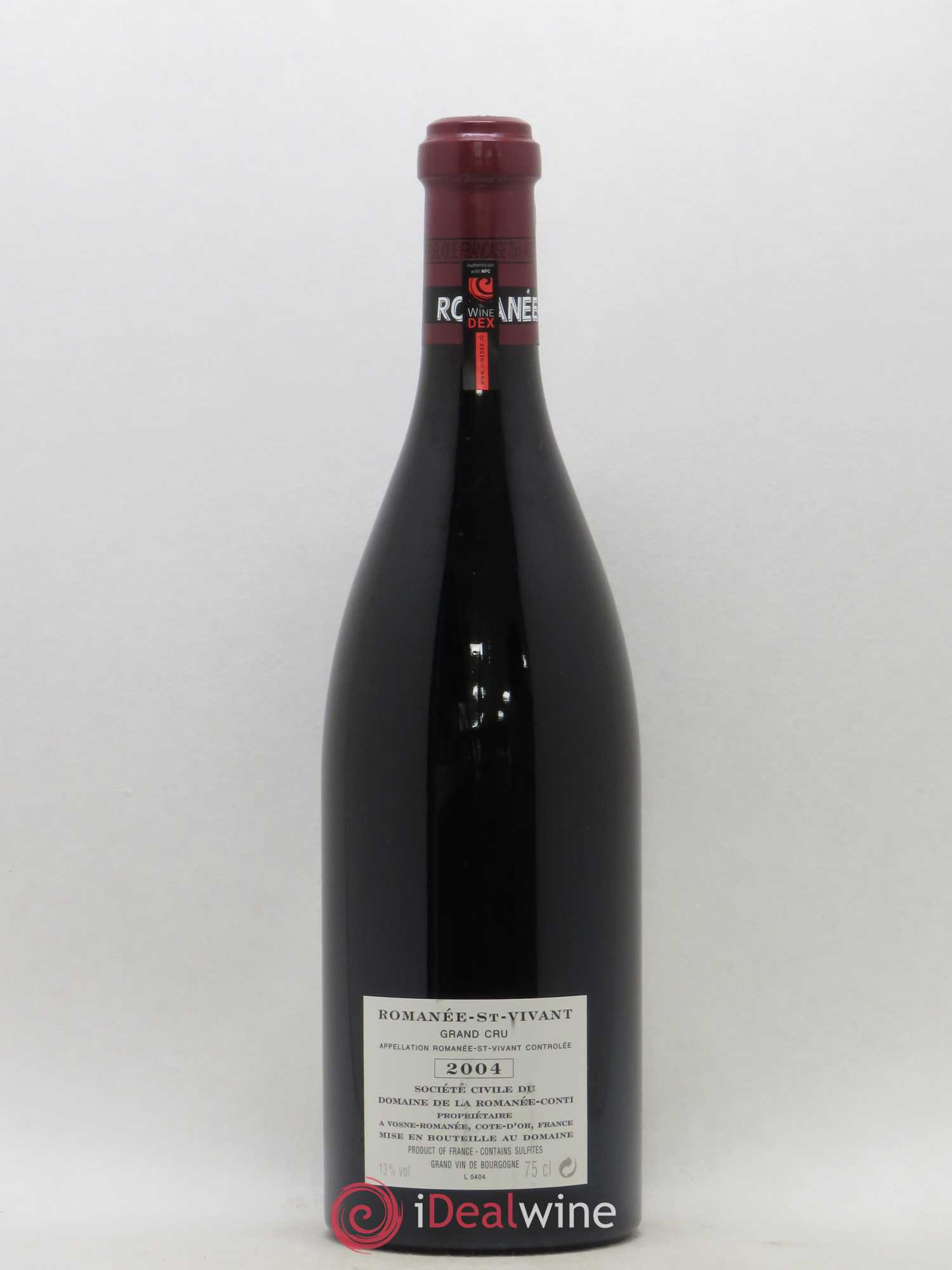 Romanée-Saint-Vivant Grand Cru Domaine de la Romanée-Conti 2004 - Lot de 1 bouteille - 1