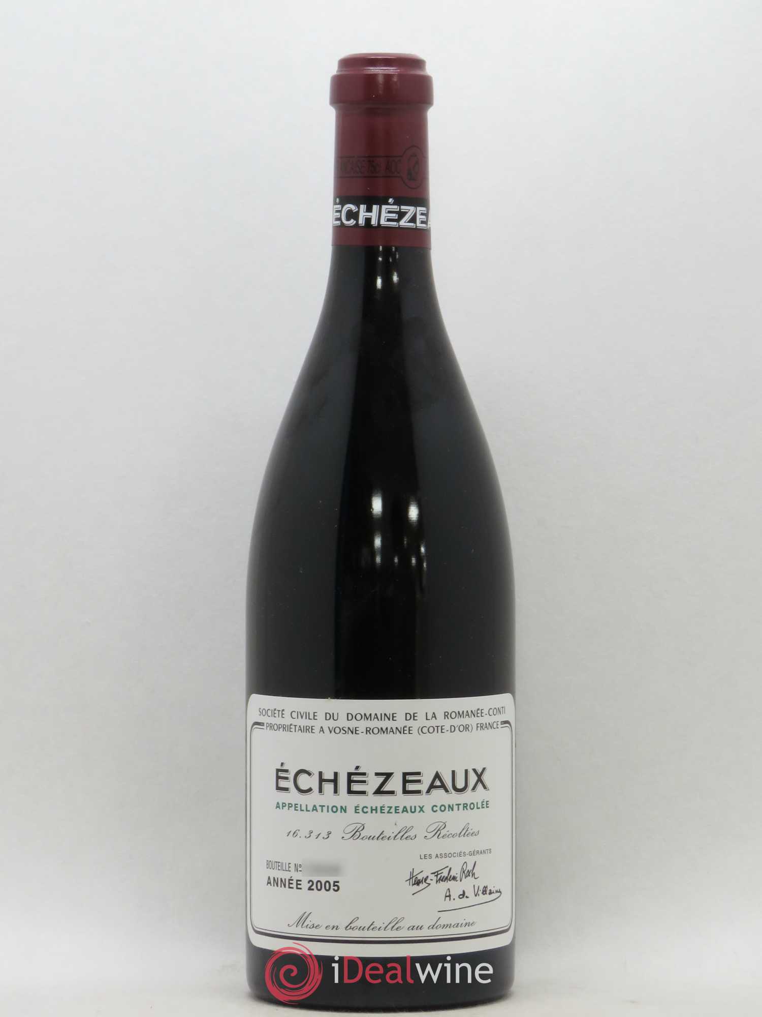 Echezeaux Grand Cru Domaine de la Romanée-Conti 2005 - Lot de 1 bouteille - 0