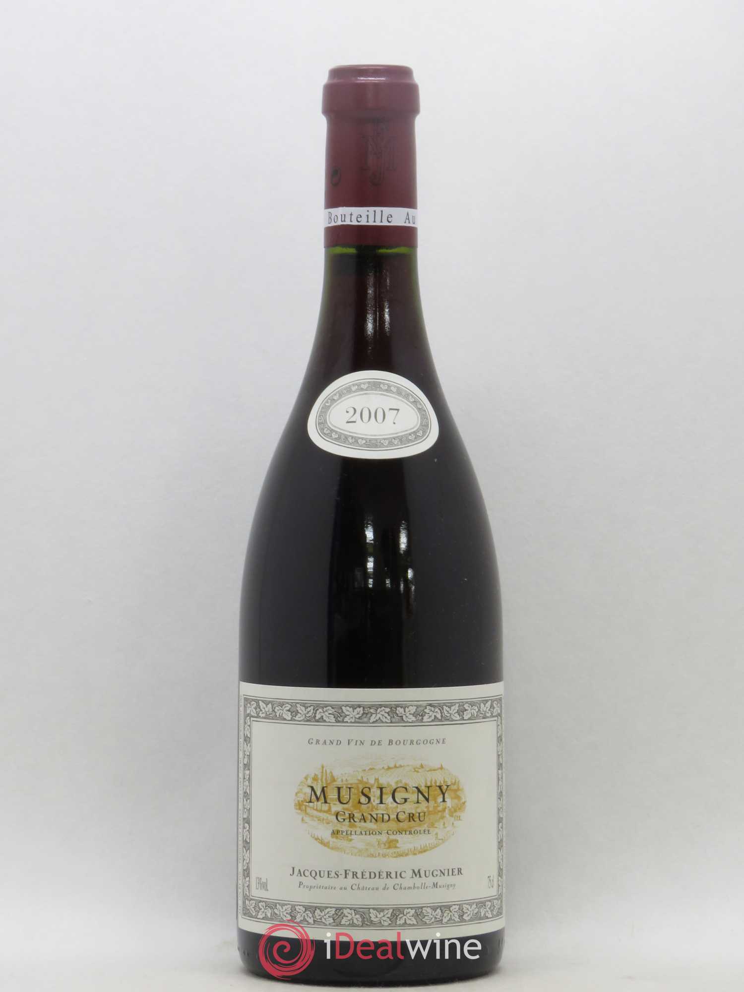 Musigny Grand Cru Jacques-Frédéric Mugnier 2007 - Lot de 1 bouteille - 0
