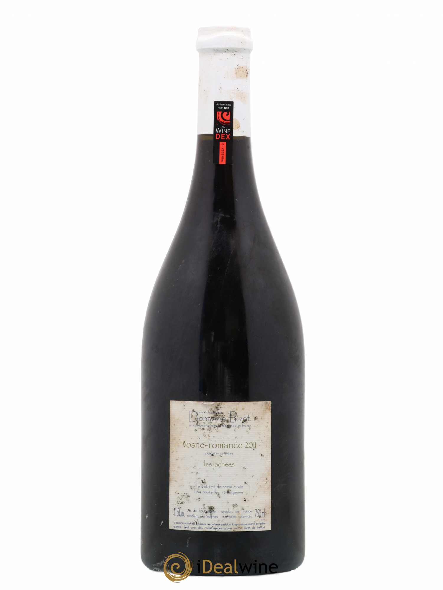 Vosne-Romanée Les Jachées Bizot (Domaine) 2011 - Lot de 1 bouteille - 1