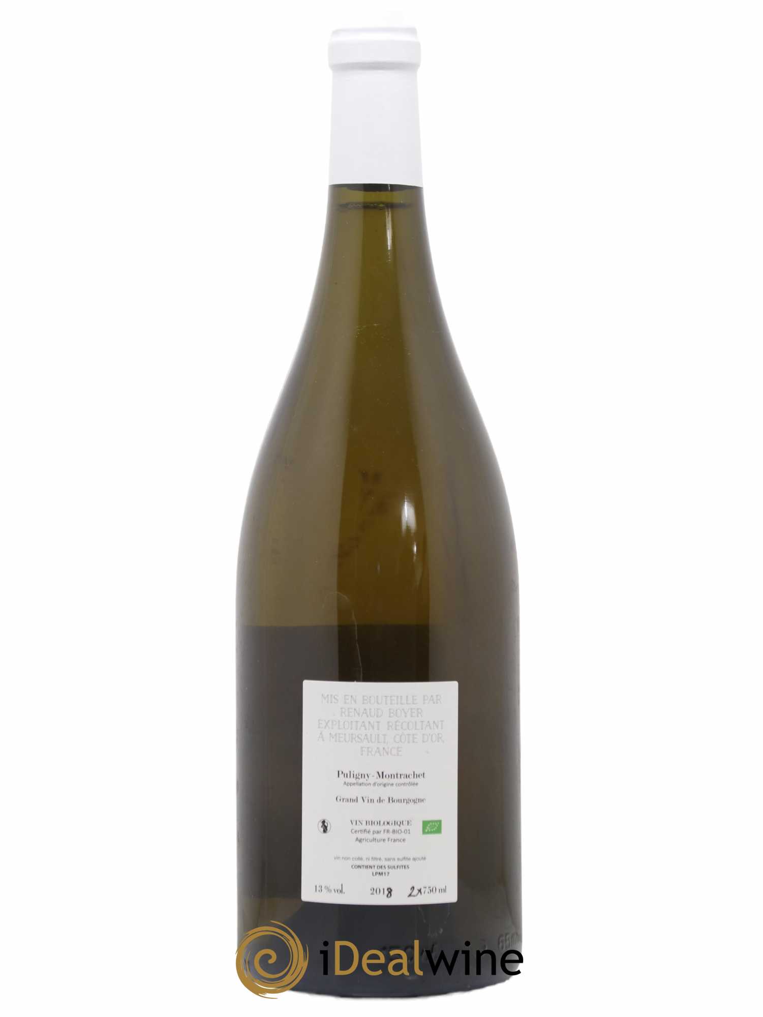 Puligny-Montrachet Les Reuchaux Renaud Boyer 2018 - Lot de 1 magnum - 1