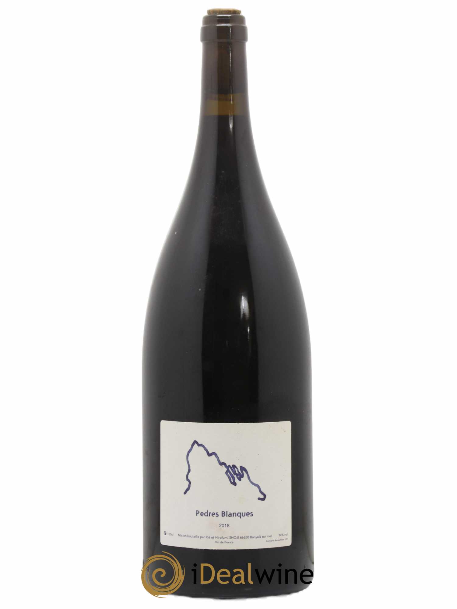 Vin de France Pedres Blanques Rié et Hirofumi Shoji 2018 - Lot de 1 magnum - 0