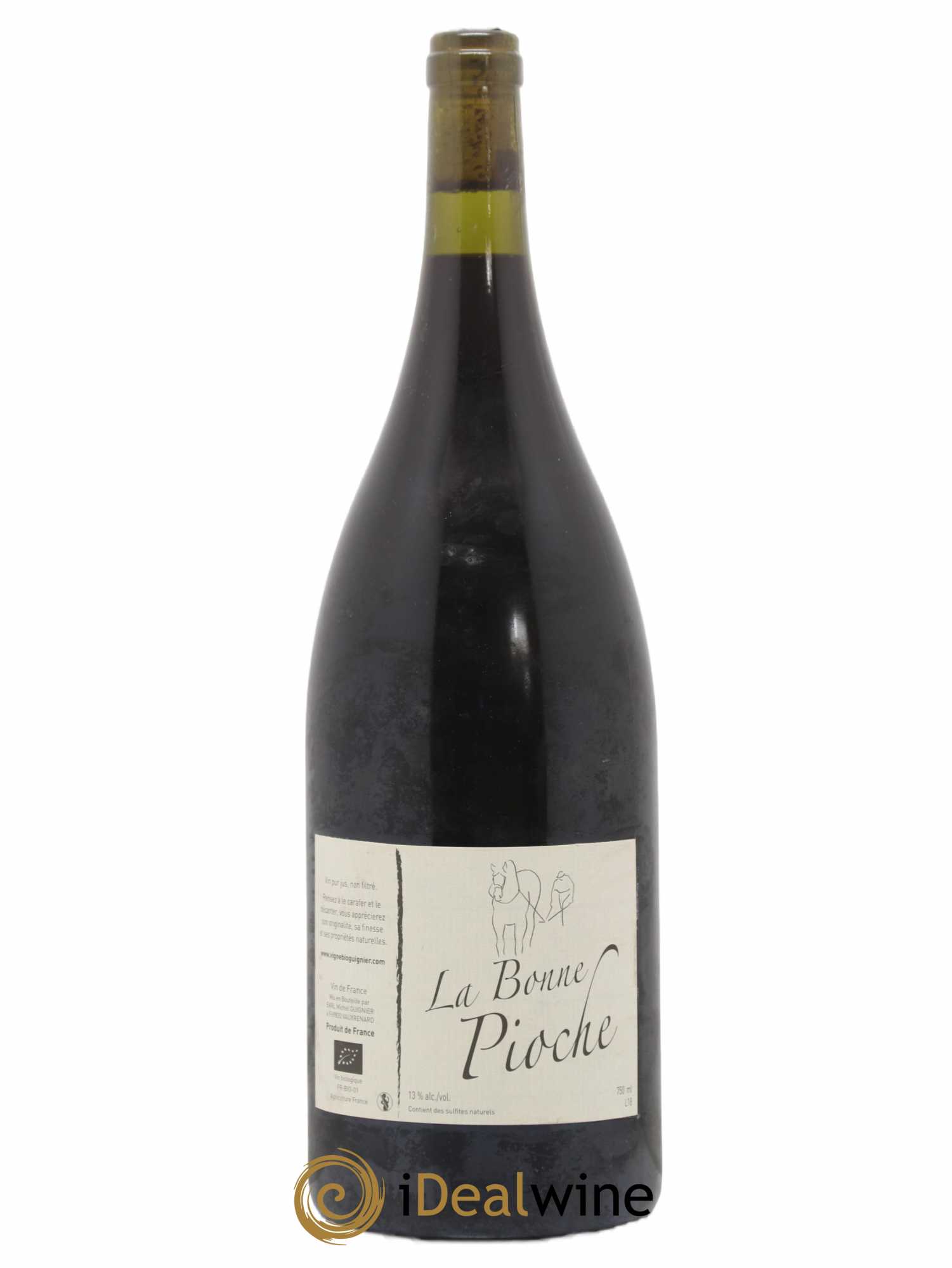 Vin de France Bonne pioche Domaine Michel Guignier 2018 - Posten von 1 Magnum - 0