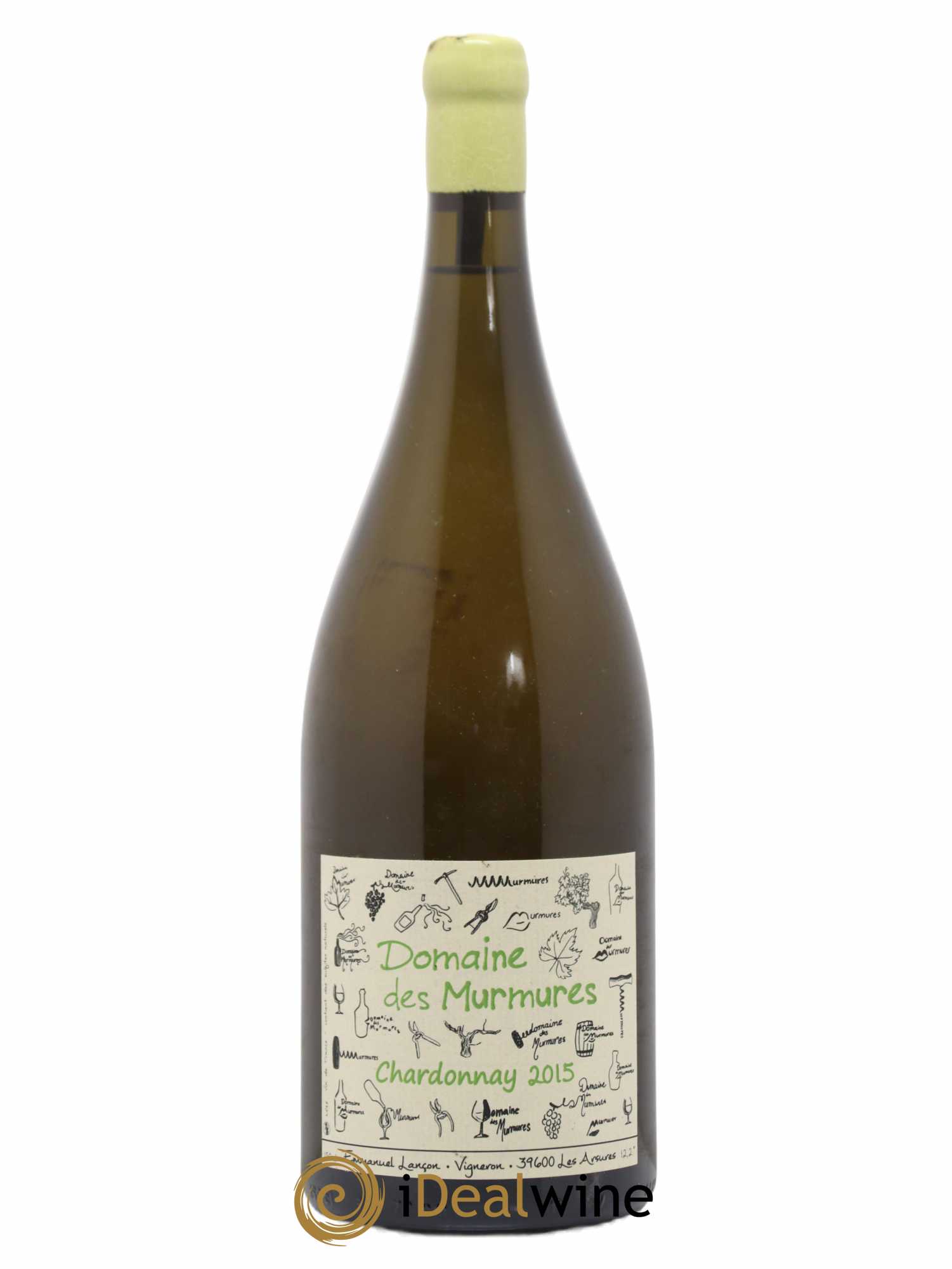 Vin de France Chardonnay Murmures (Domaine des) - Emmanuel Lançon 2015 - Lot de 1 magnum - 0