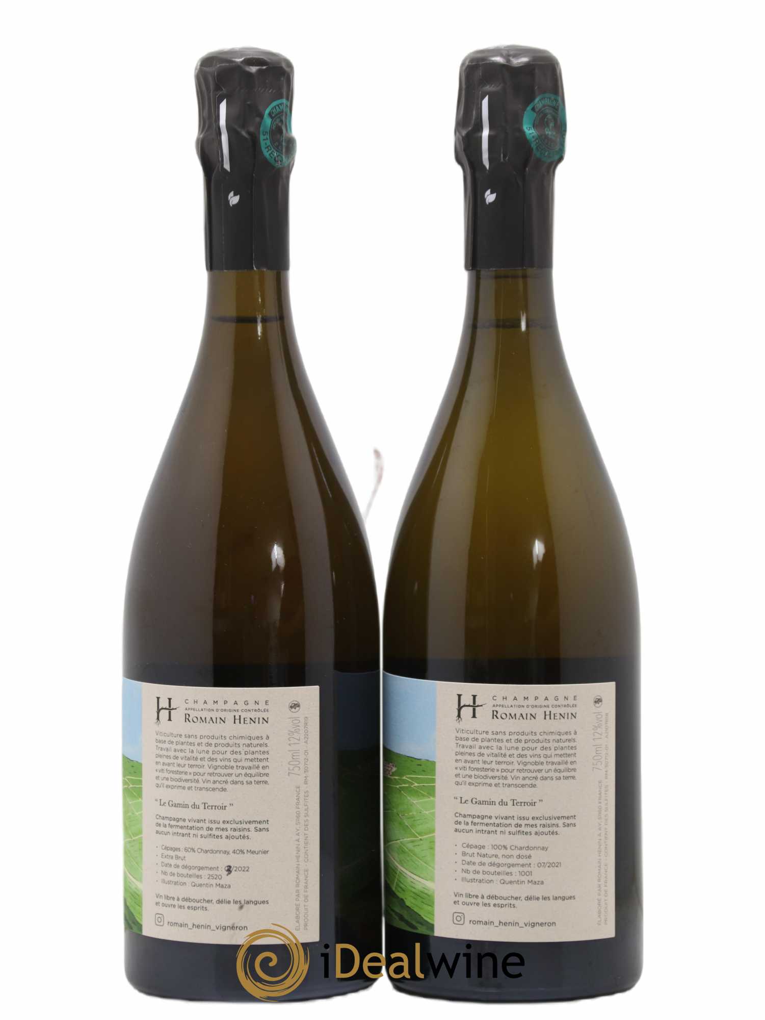 Gamin du Terroir Romain Henin - Lot de 2 bouteilles - 1