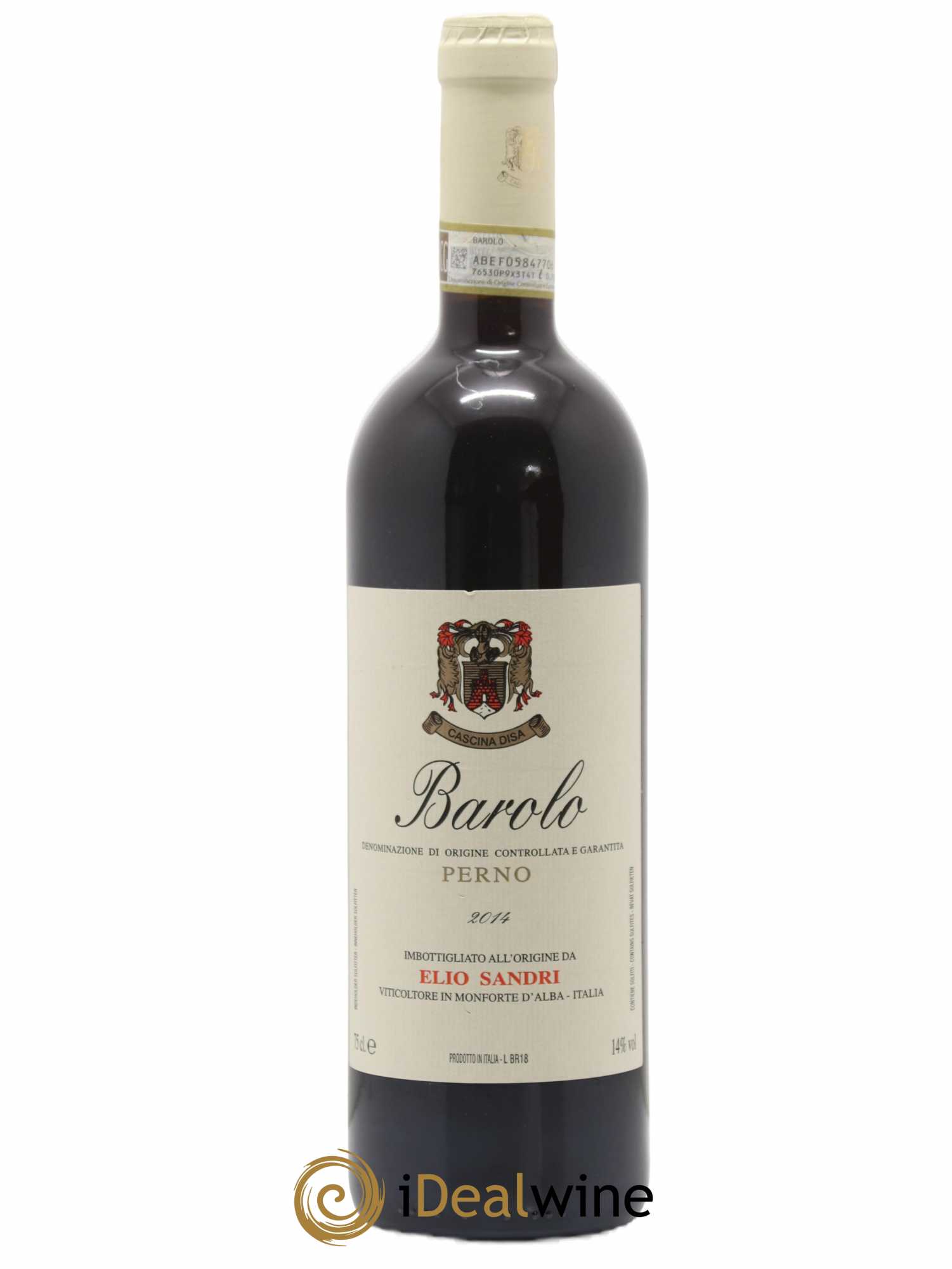 Barolo Perno Domaine Elio Sandri 2014 - Posten von 1 Flasche - 0