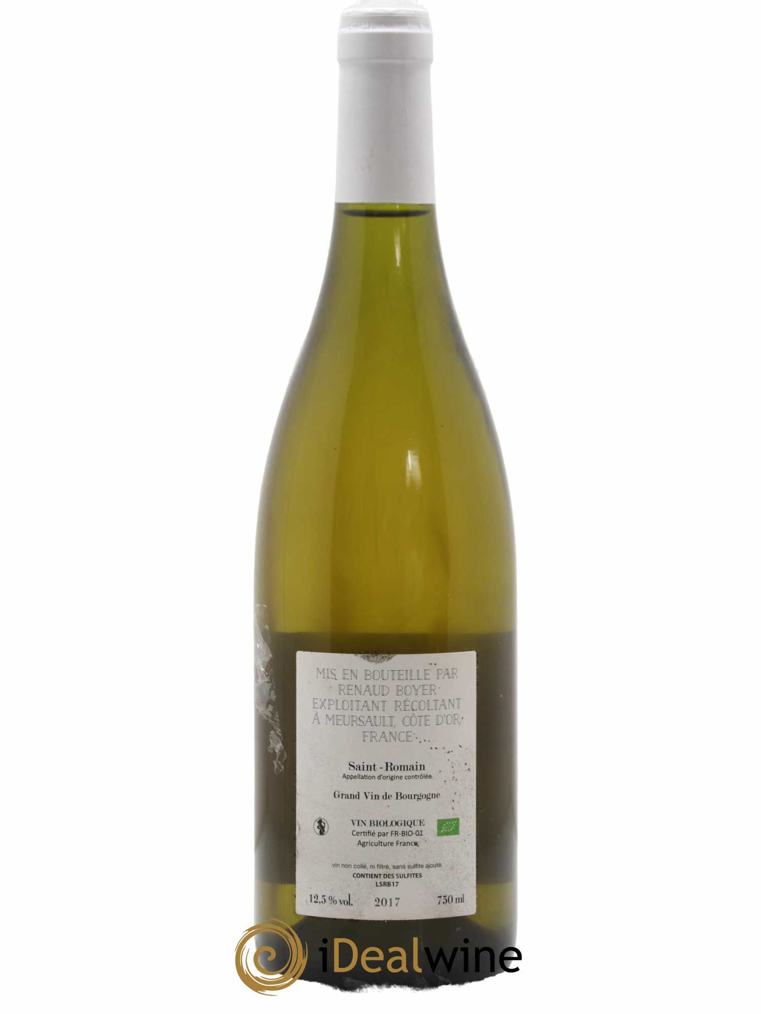 Saint-Romain Renaud Boyer 2017 - Lot de 1 bouteille - 1