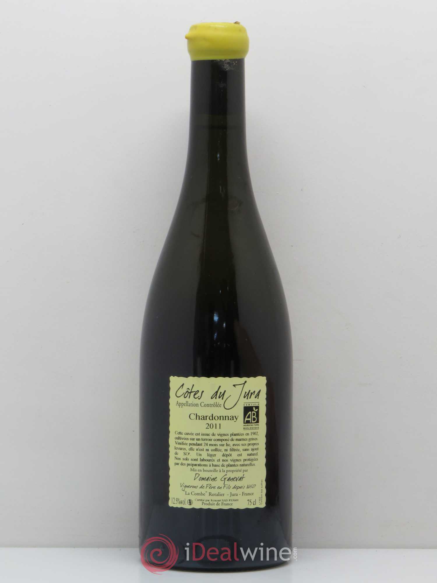 Côtes du Jura Les Chalasses Vieilles Vignes Jean-François Ganevat (Domaine) 2011 - Lot de 1 bouteille - 1