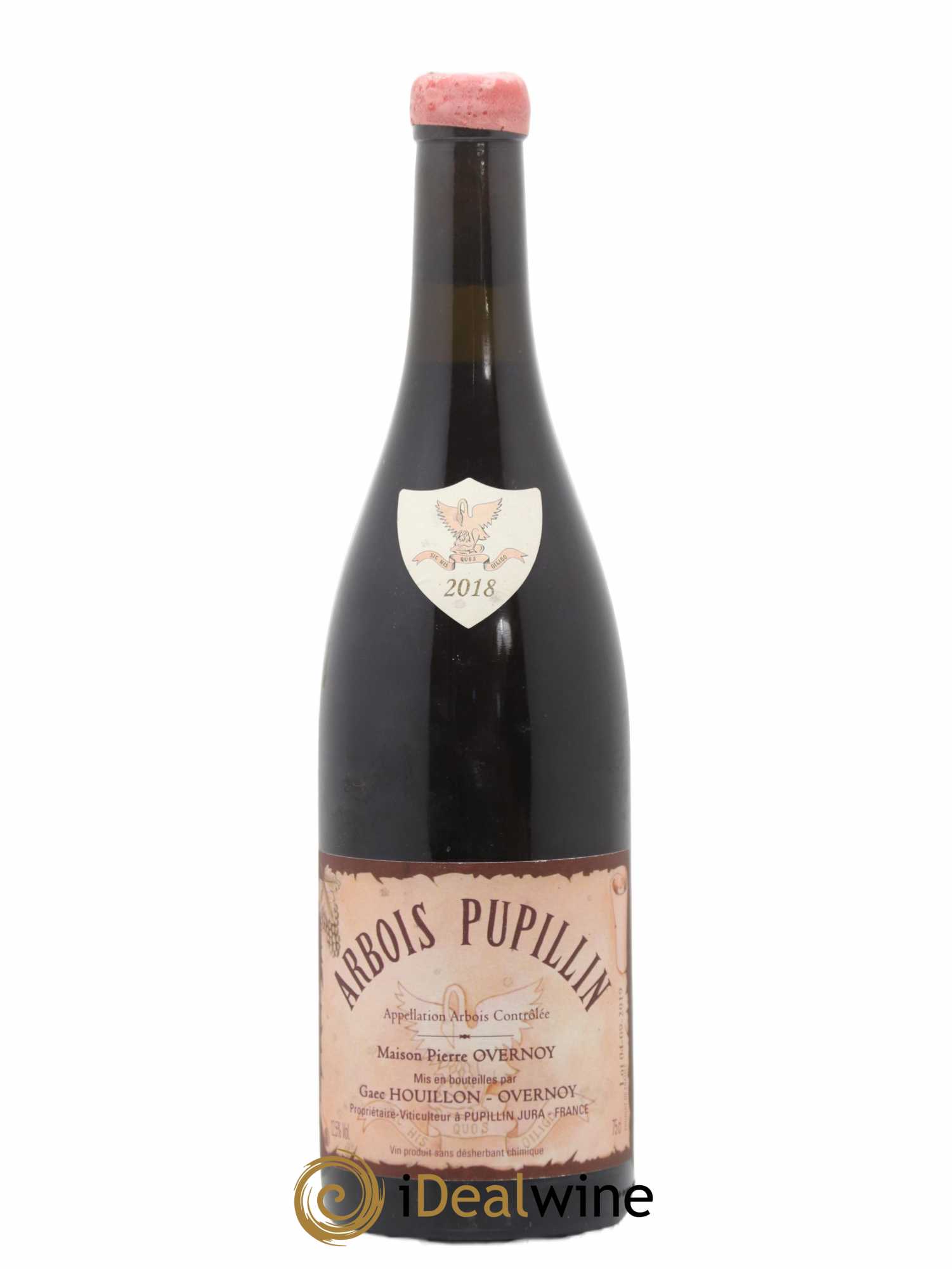 Arbois-Pupillin Poulsard (cire rouge) Overnoy-Houillon (Domaine) Embouteillée le 04/09/2019 2018 - Lot de 1 bouteille - 0