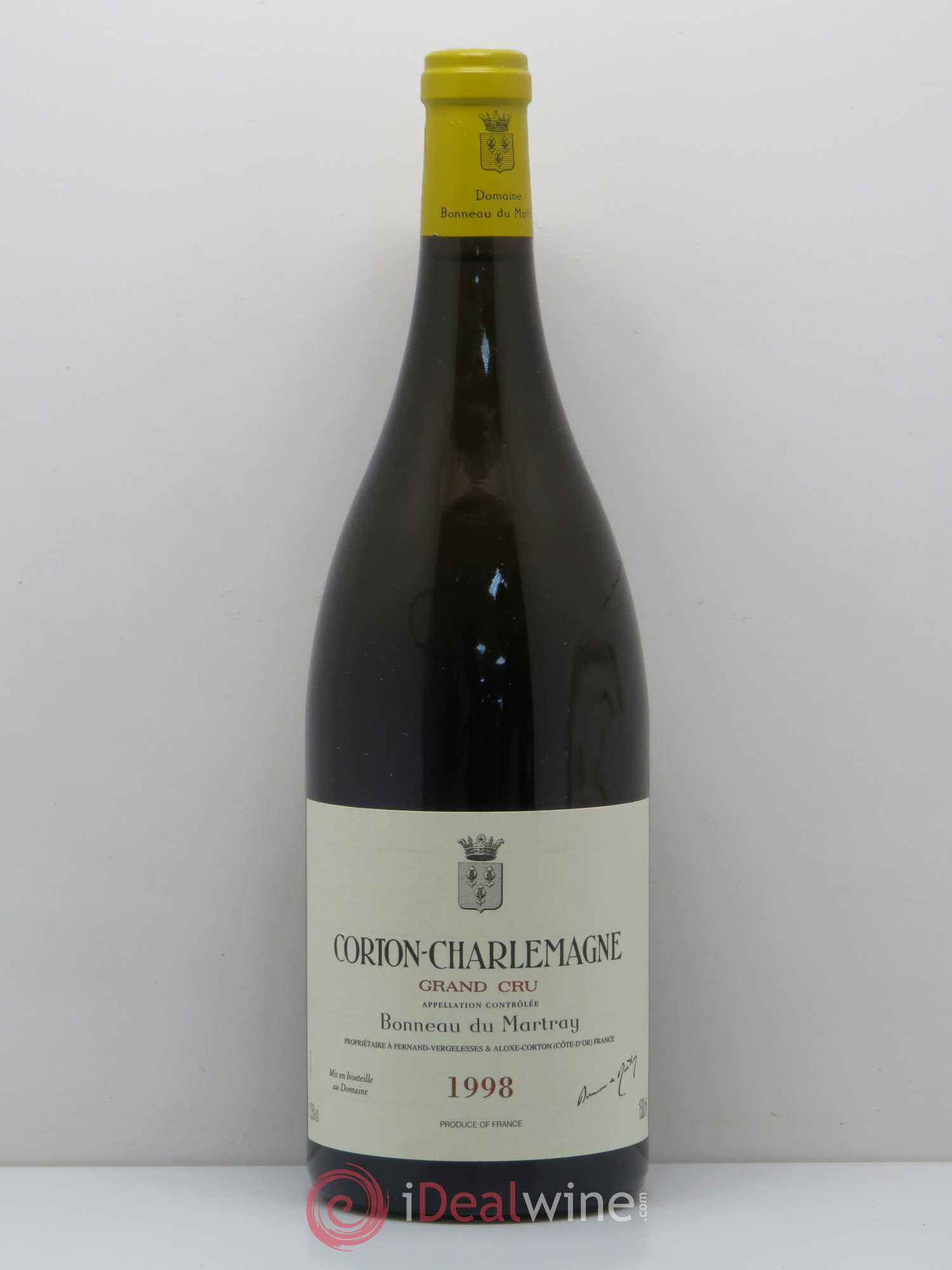 Corton-Charlemagne Grand Cru Bonneau du Martray (Domaine) 1998 - Lot de 1 magnum - 0