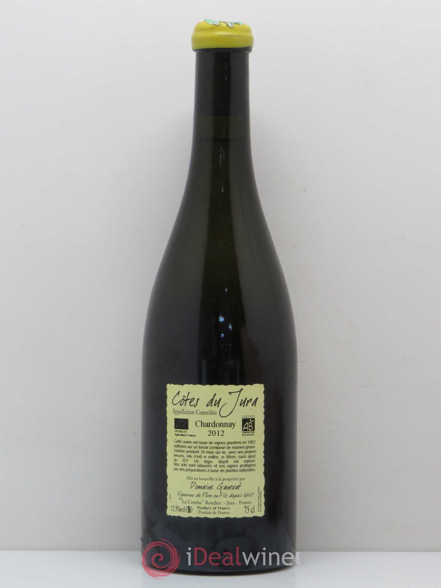 Côtes du Jura Les Chalasses Vieilles Vignes Jean-François Ganevat (Domaine) 2012 - Lot de 1 bouteille - 1