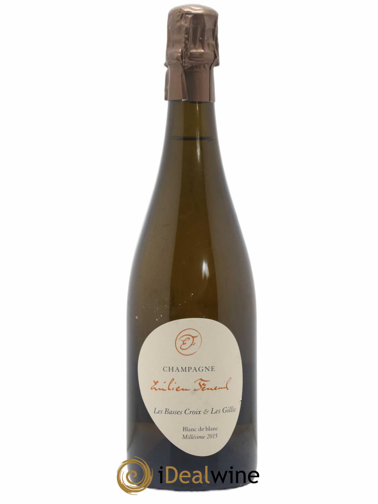 Champagne Blanc de blancs les Basses Croix et les Gillis Domaine Emilien Feneuil 2015 - Posten von 1 Flasche - 0