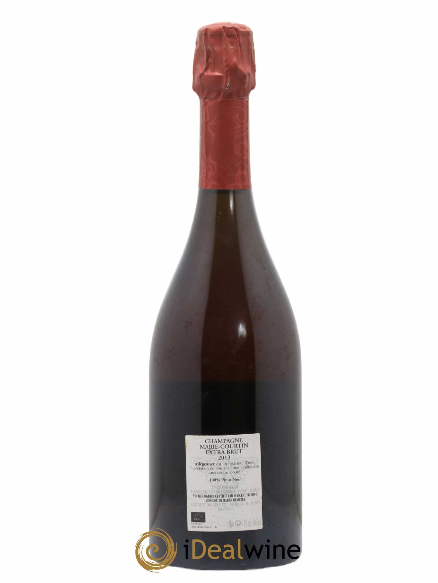 Allégeance Extra-Brut Marie Courtin 2013 - Lot de 1 bouteille - 1