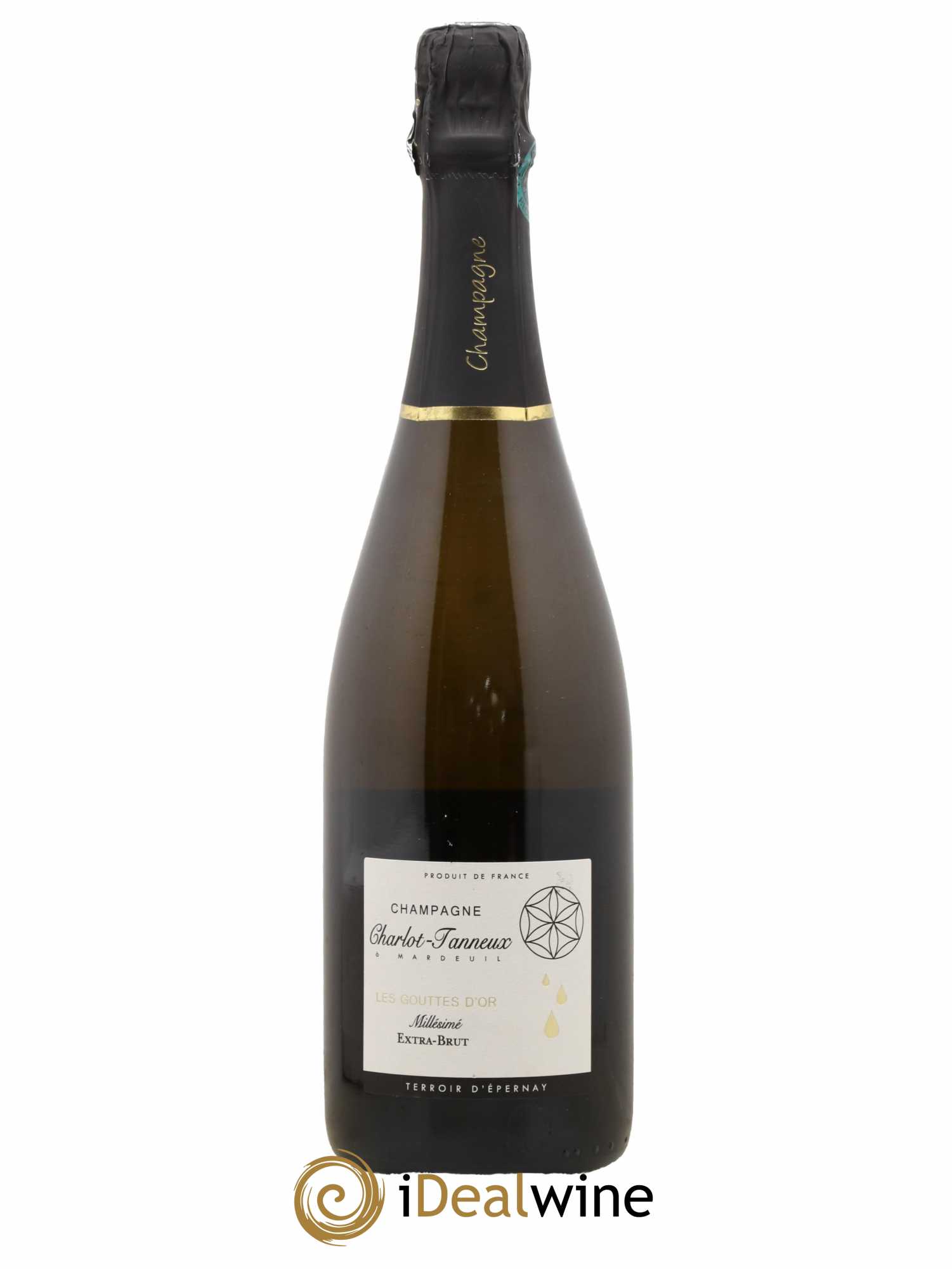 Champagne Les Gouttes d'Or Domaine Charlot Tanneux 2017 - Posten von 1 Flasche - 0