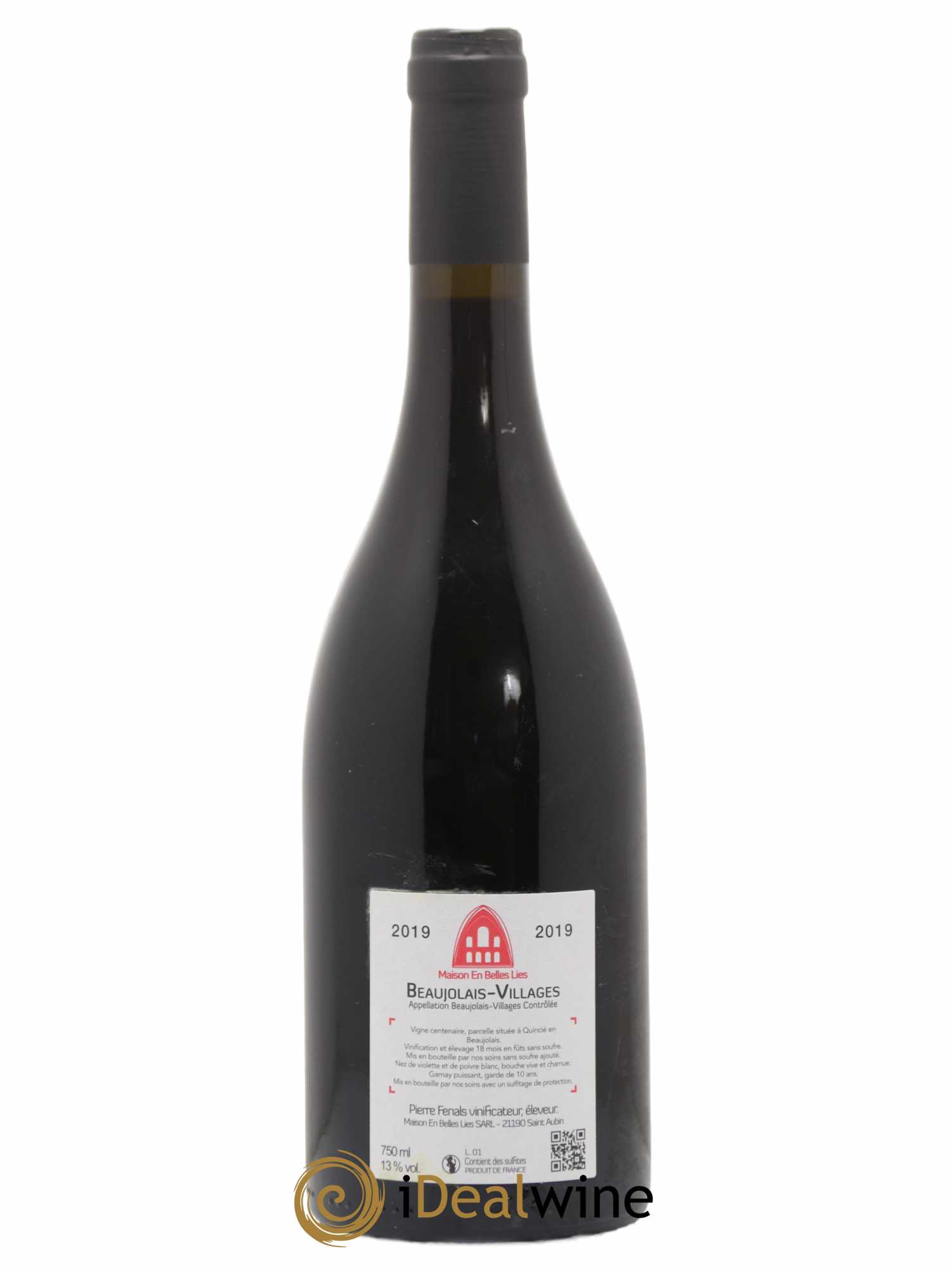 Beaujolais Villages Maison En Belles Lies 2019 - Lot de 1 bouteille - 1