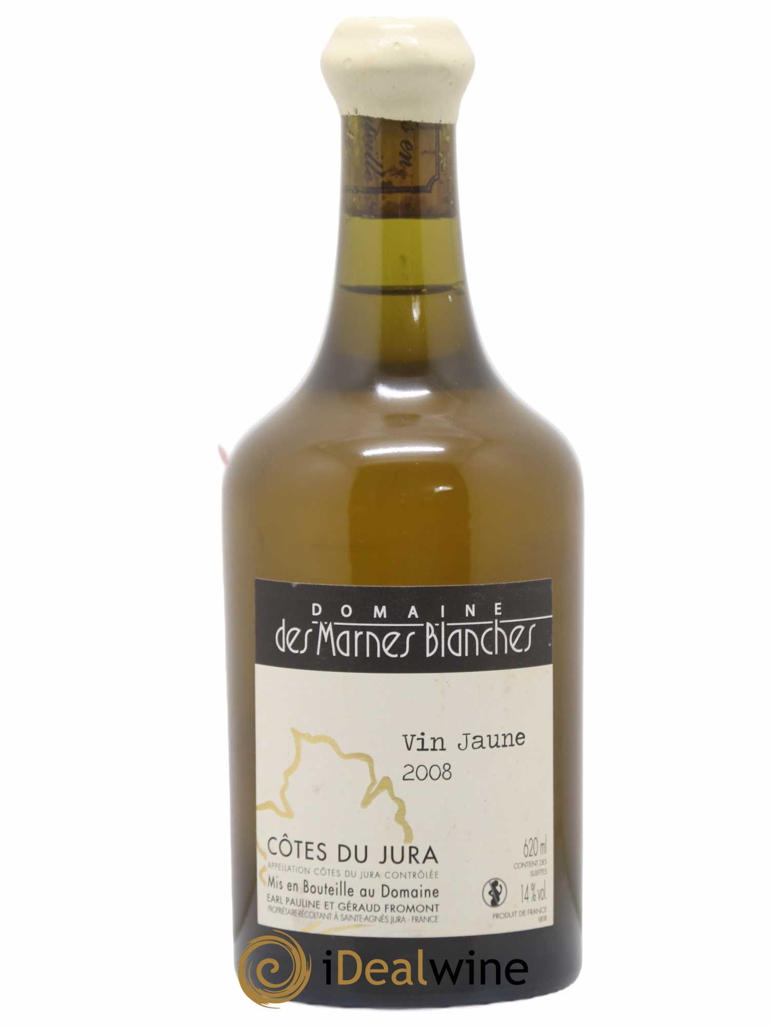 Côtes du Jura Vin Jaune Marnes Blanches (Domaine des) 2008 - Lot de 1 bouteille - 0