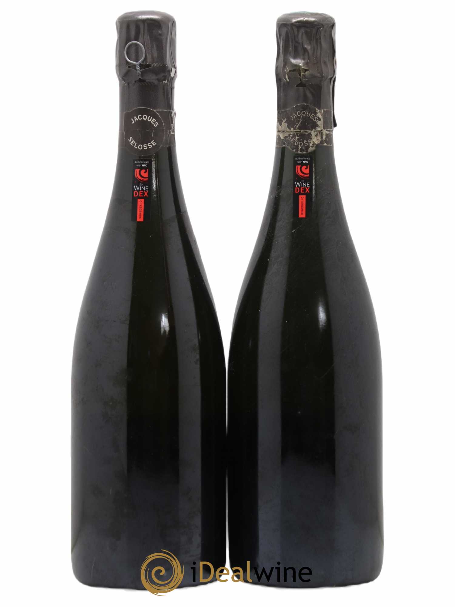 Les Carelles Blanc de Blancs Jacques Selosse - Lot de 2 bouteilles - 1