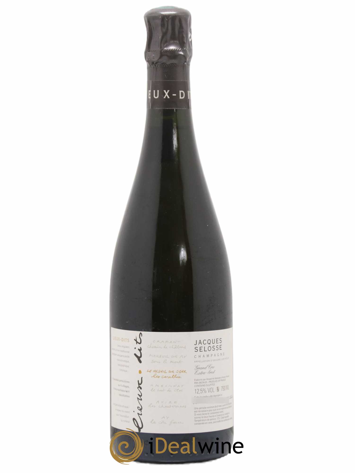 Les Carelles Blanc de Blancs Jacques Selosse - Lot de 1 bouteille - 0