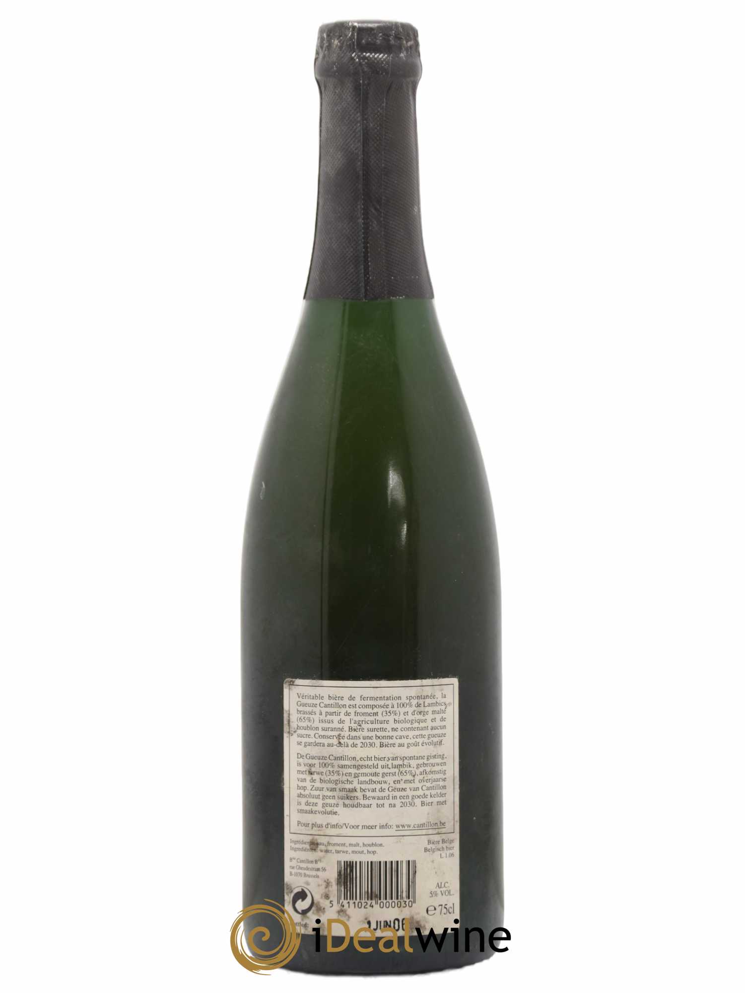 Alcool Biere Gueuze Bruocsella Cantillon 2006 - Posten von 1 Flasche - 1