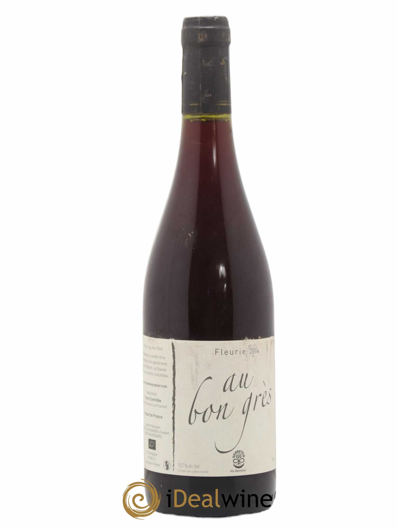 Fleurie Au Bon Grès Domaine Michel Guignier 2014 - Posten von 1 Flasche - 0