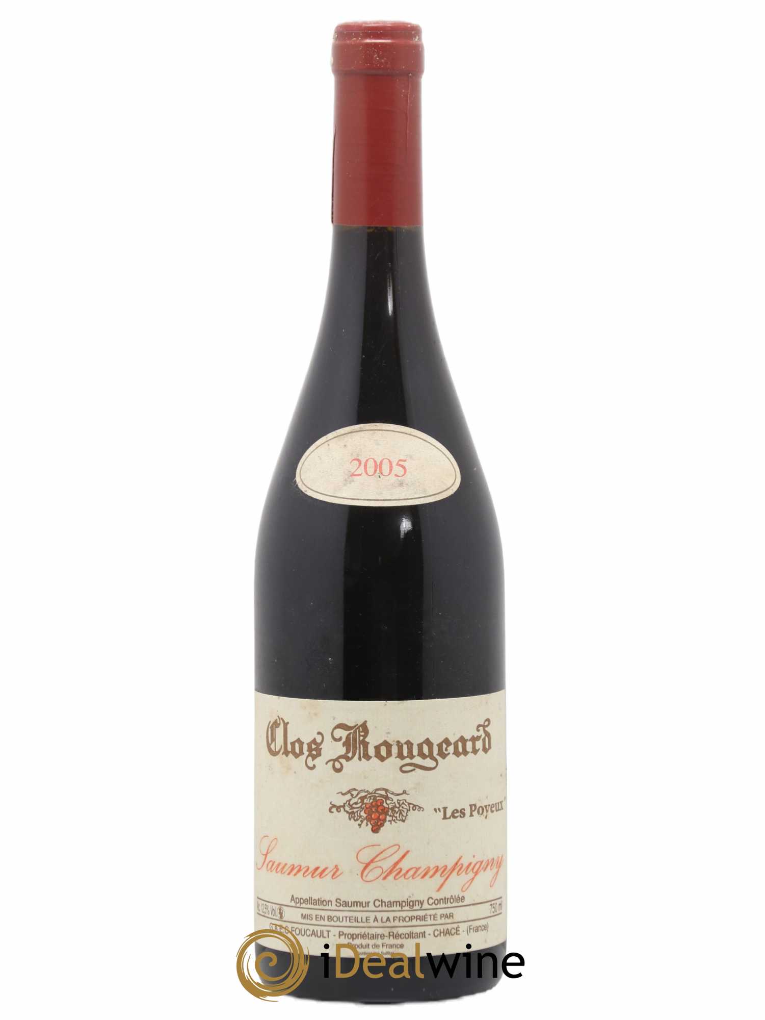 Saumur-Champigny Les Poyeux Clos Rougeard 2005 - Lot de 1 bouteille - 0