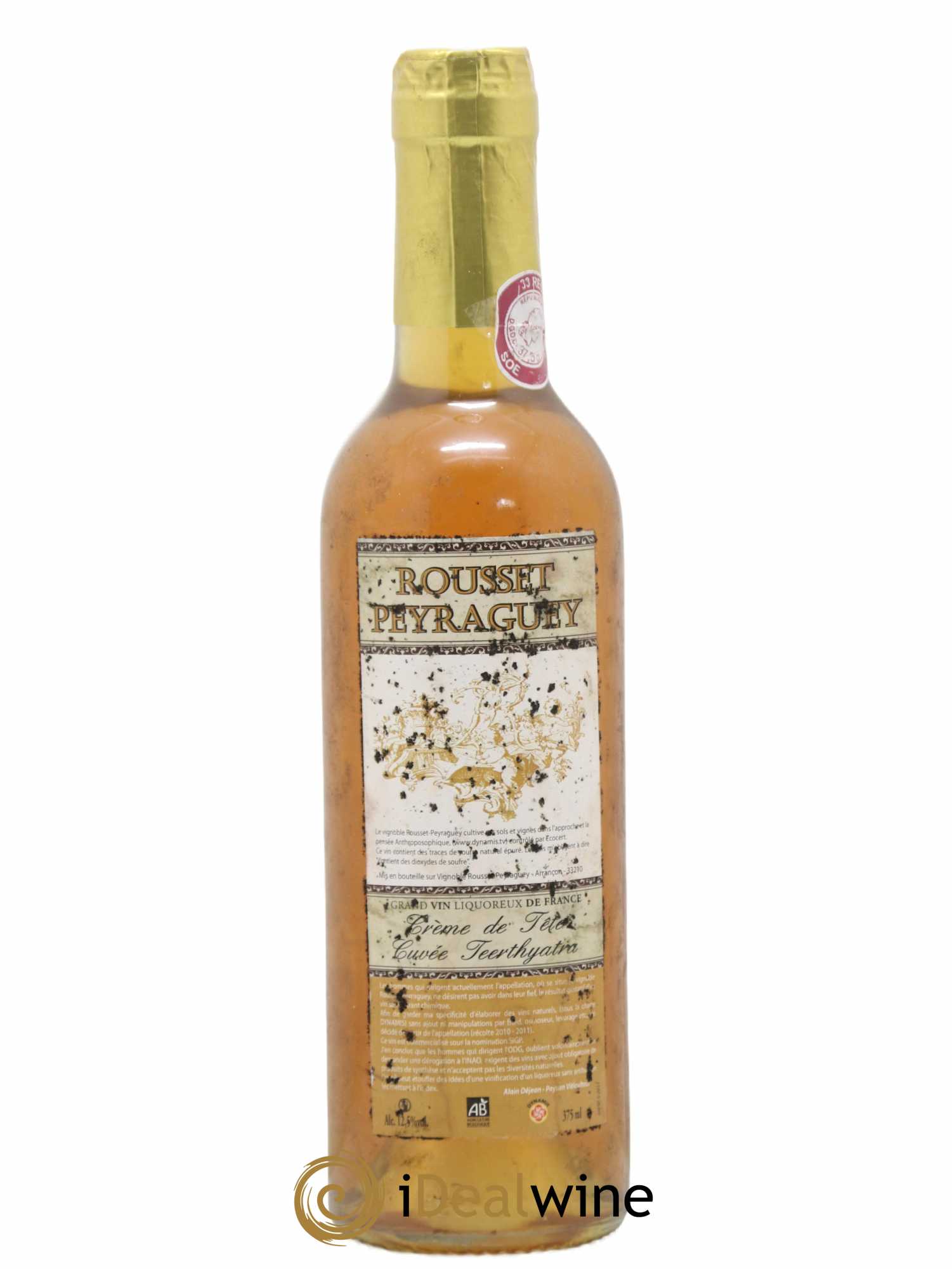 Rousset Peyraguey Creme de Tete Cuvée Teerthyatra 2011 - Posten von 1 Demi-Flasche - 0