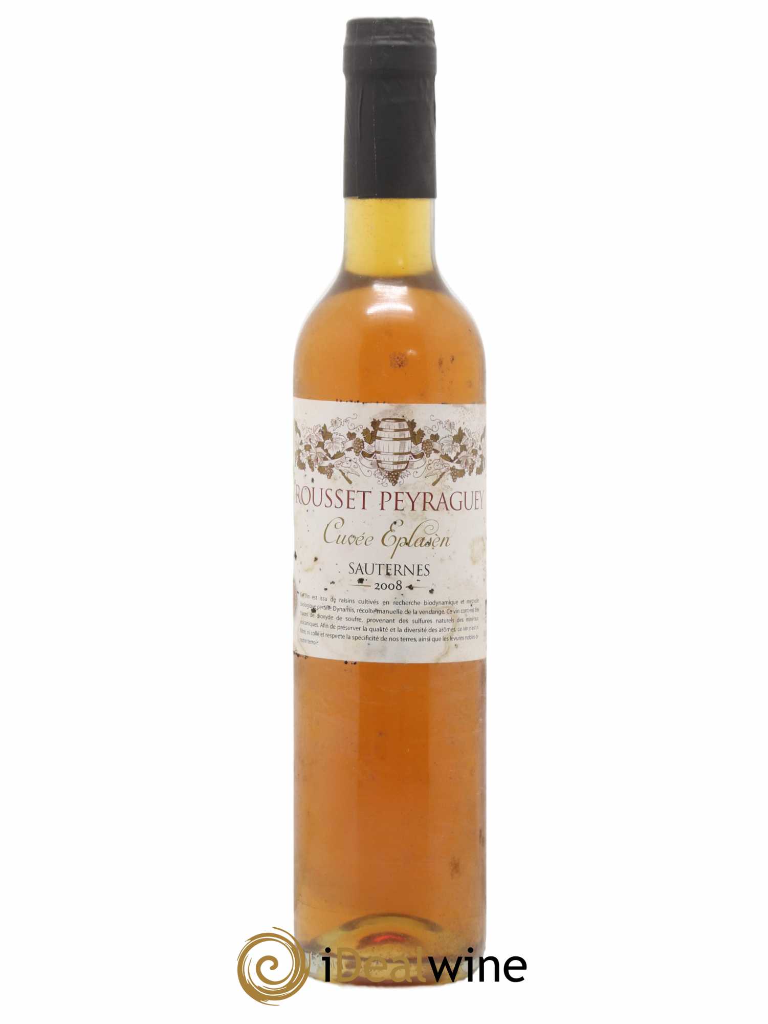 Rousset Peyraguey Esplasen 8 ans 50cl 2008 - Posten von 1 Flasche - 0