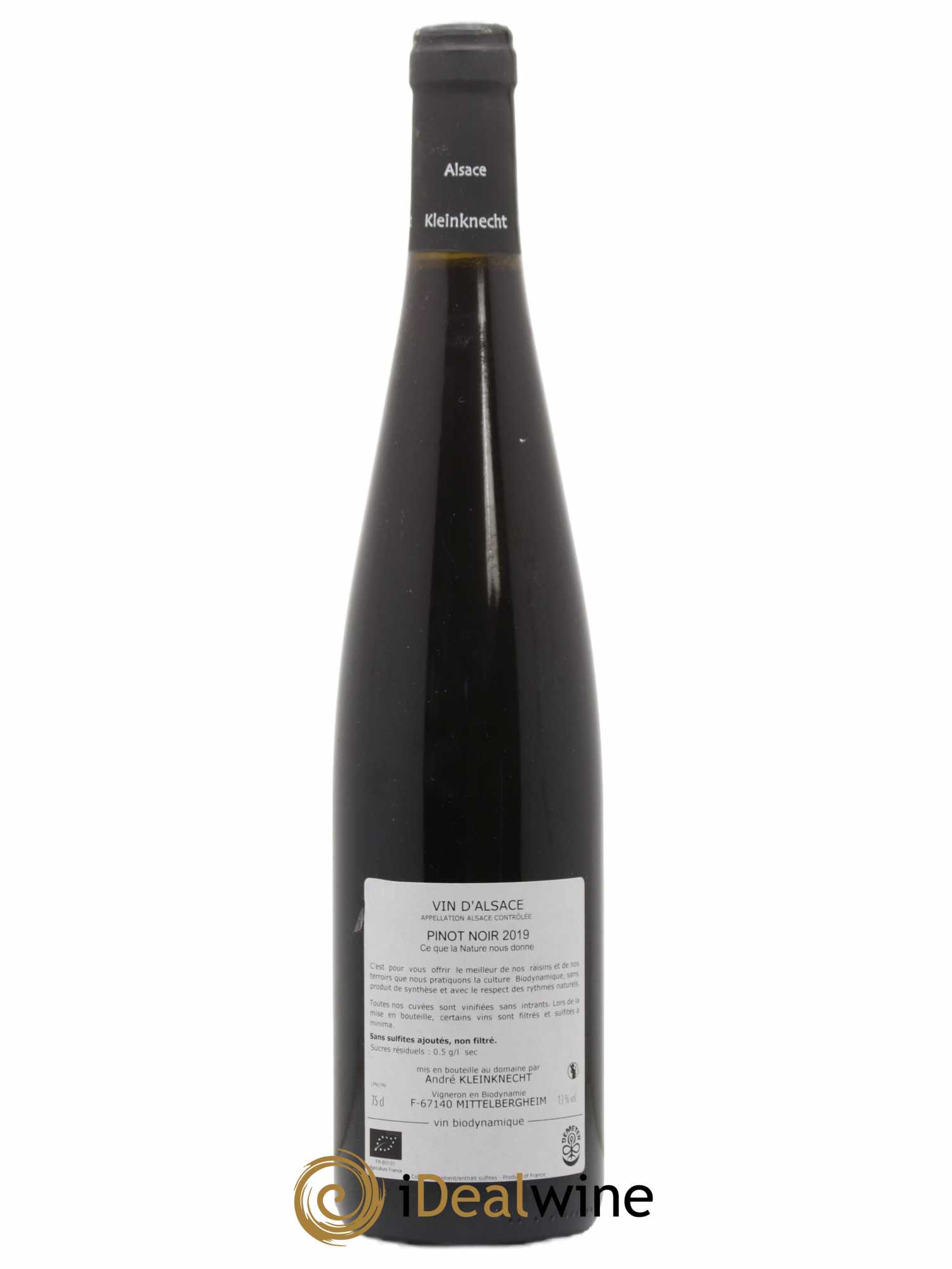Alsace Ce Que La Nature Nous Donne Domaine Kleinknecht 2019 - Posten von 1 Flasche - 1
