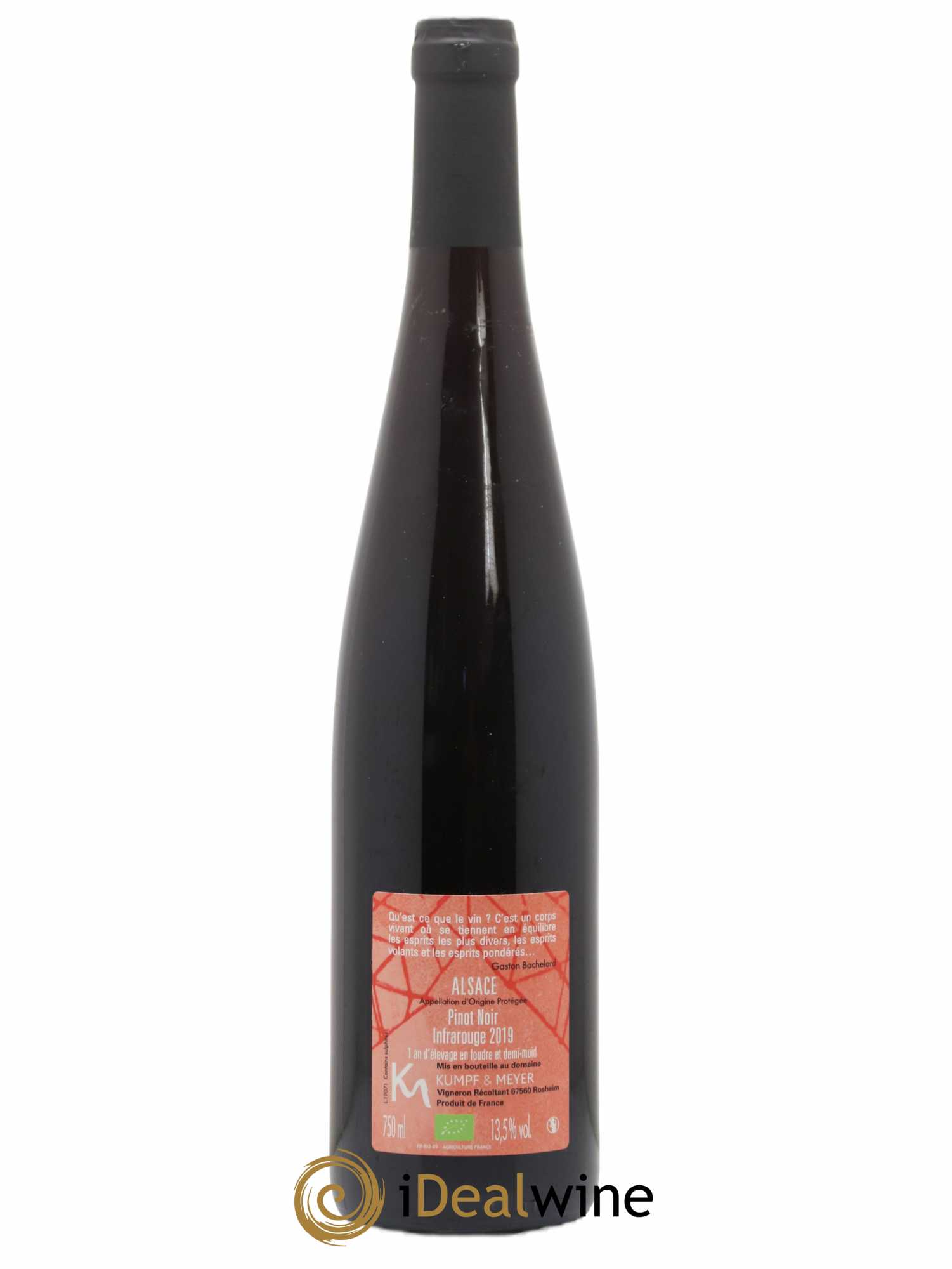 Alsace Infrarouge Domaine Kumpf Et Meyer 2019 - Posten von 1 Flasche - 1