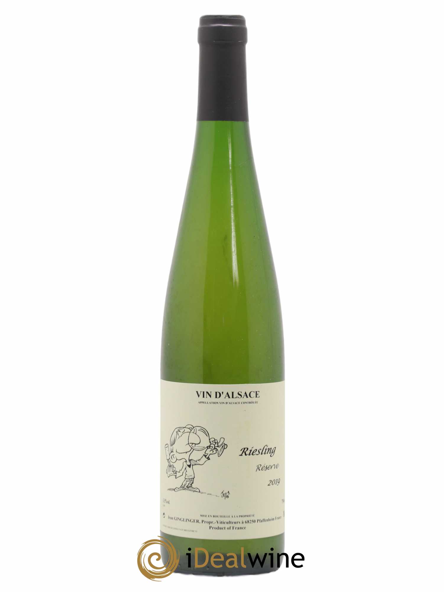 Riesling Reserve Domaine J. Gingingler 2019 - Posten von 1 Flasche - 0