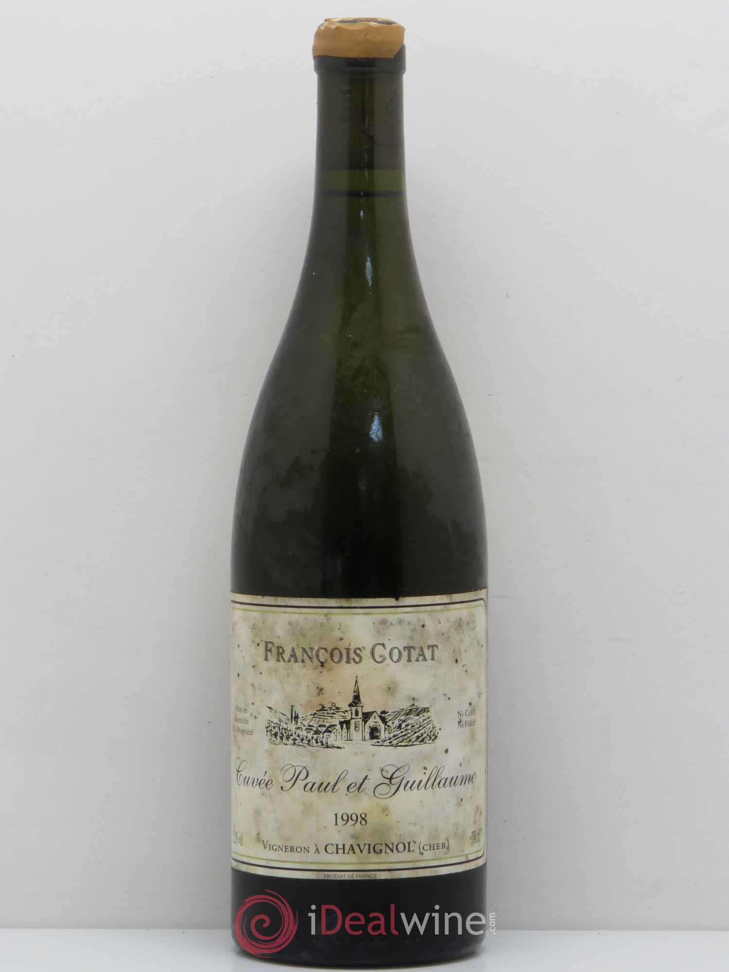 Sancerre Paul et Guillaume Domaine François Cotat 1998 - Posten von 1 Flasche - 0