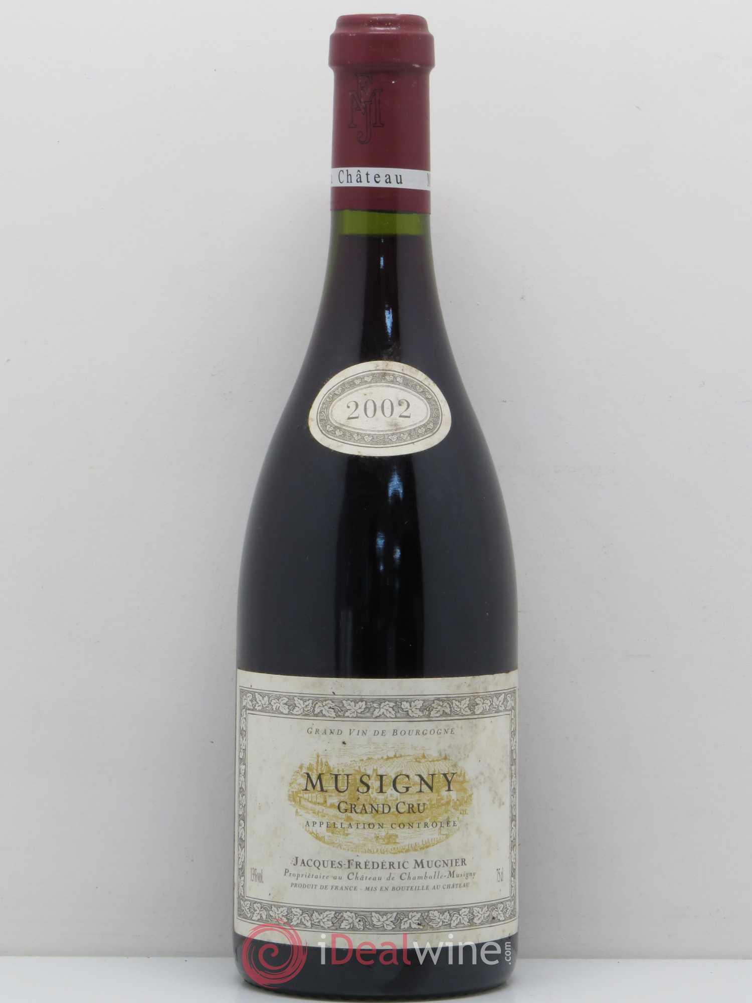 Musigny Grand Cru Jacques-Frédéric Mugnier 2002 - Lot de 1 bouteille - 0