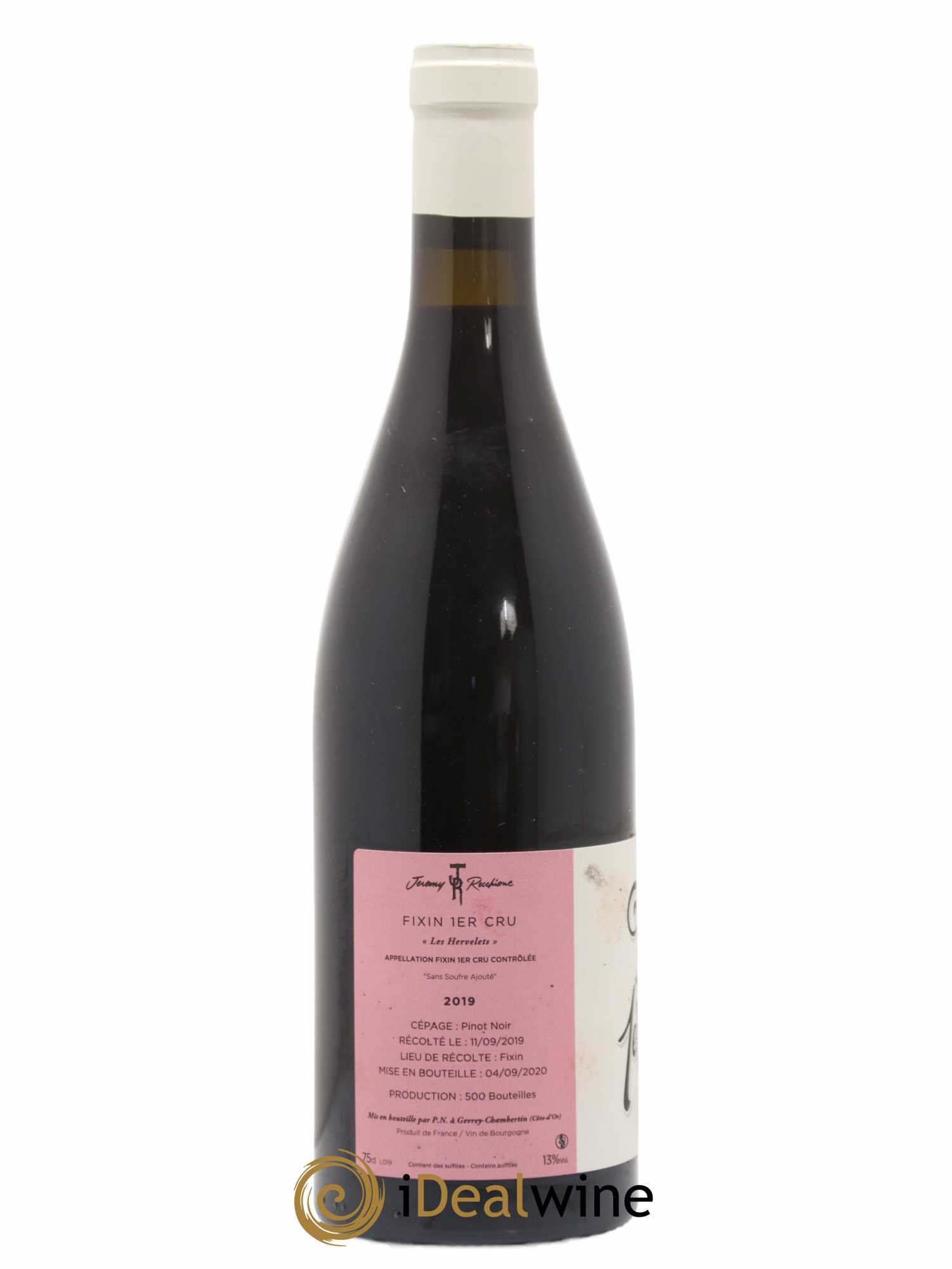 Fixin 1er Cru Les Hervelets Domaine Recchione 2019 - Posten von 1 Flasche - 1