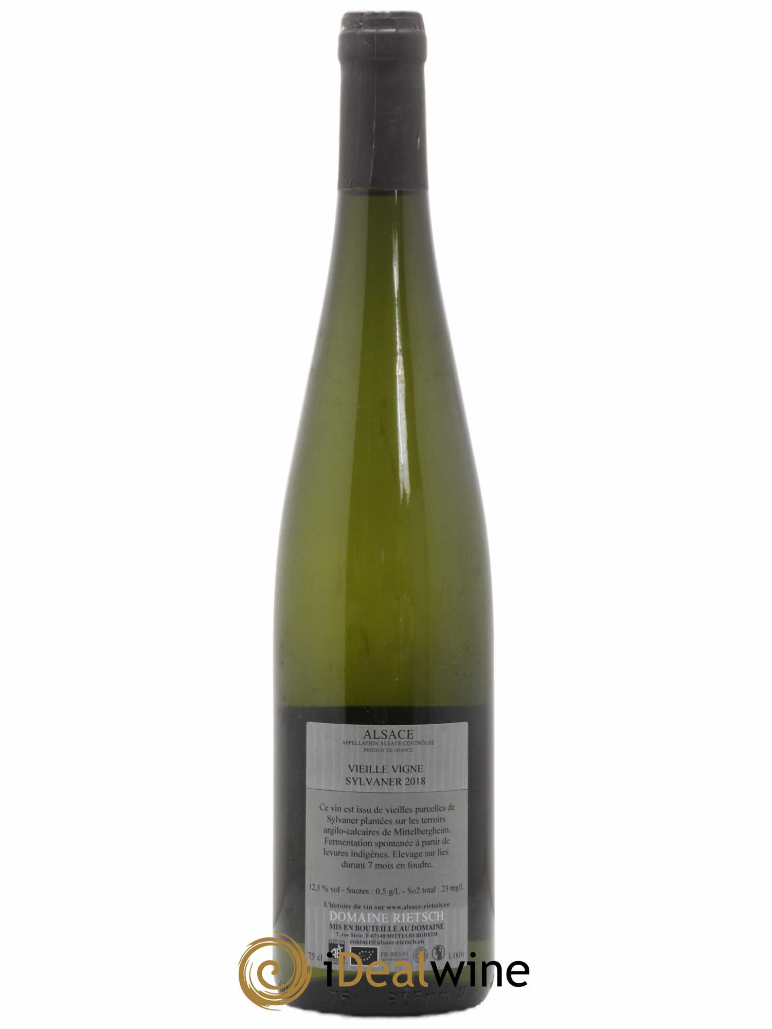 Sylvaner Vieilles vignes Domaine Rietsch 2018 - Posten von 1 Flasche - 1