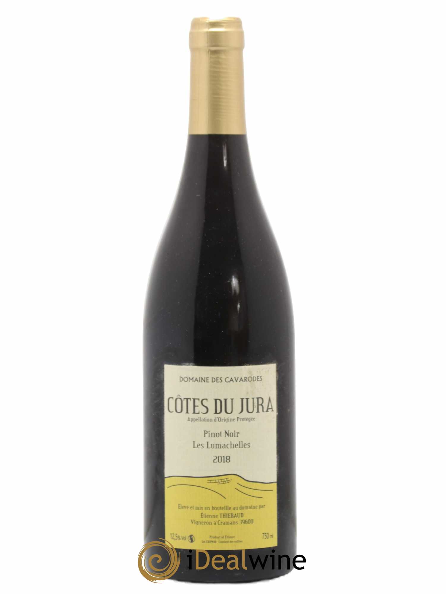 Côtes du Jura Pinot Noir Les Lumachelles Cavarodes (Domaine des) - Etienne Thiébaud 2018 - Lot de 1 bouteille - 0