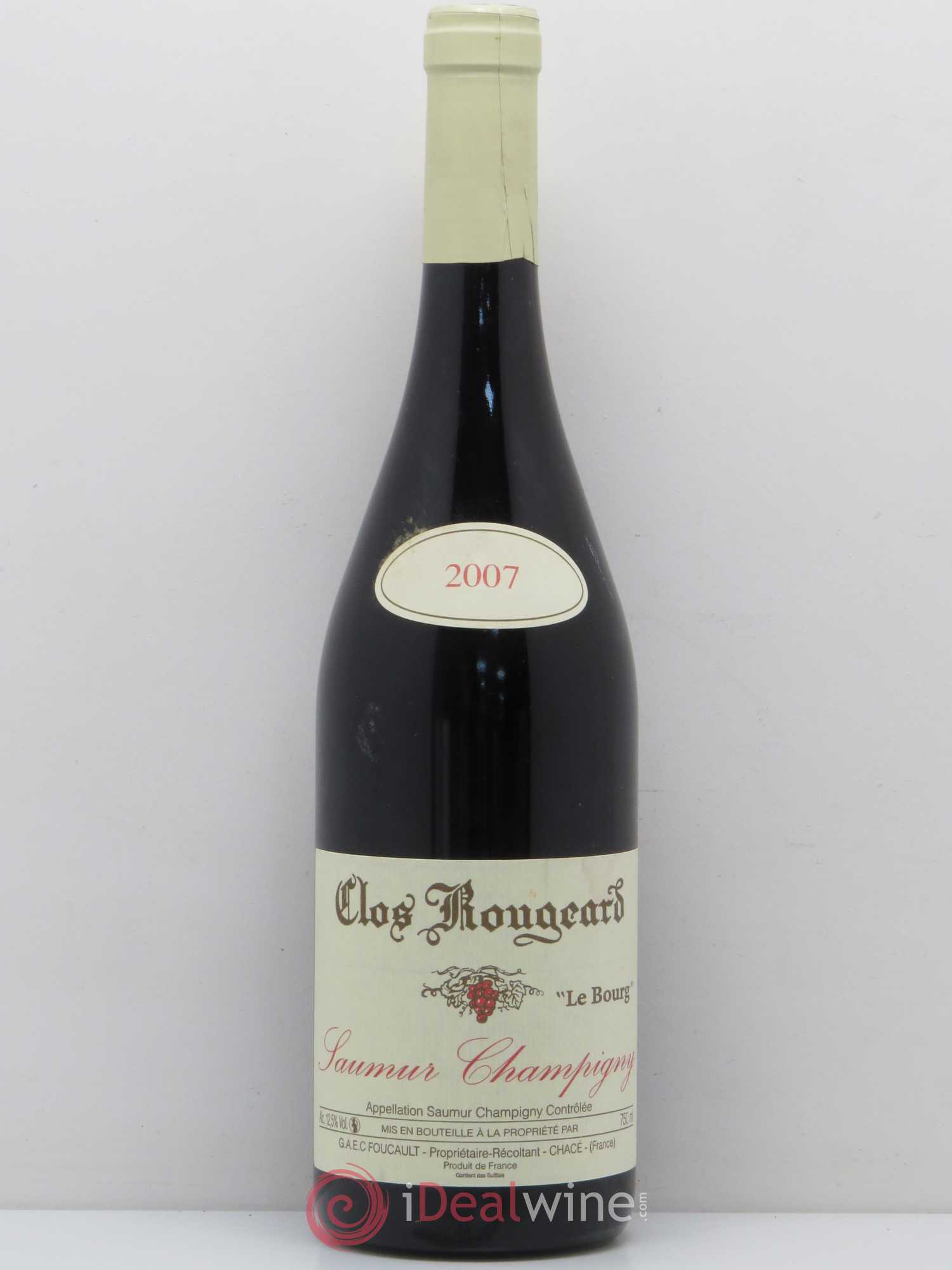 Saumur-Champigny Le Bourg Clos Rougeard 2007 - Lot de 1 bouteille - 0