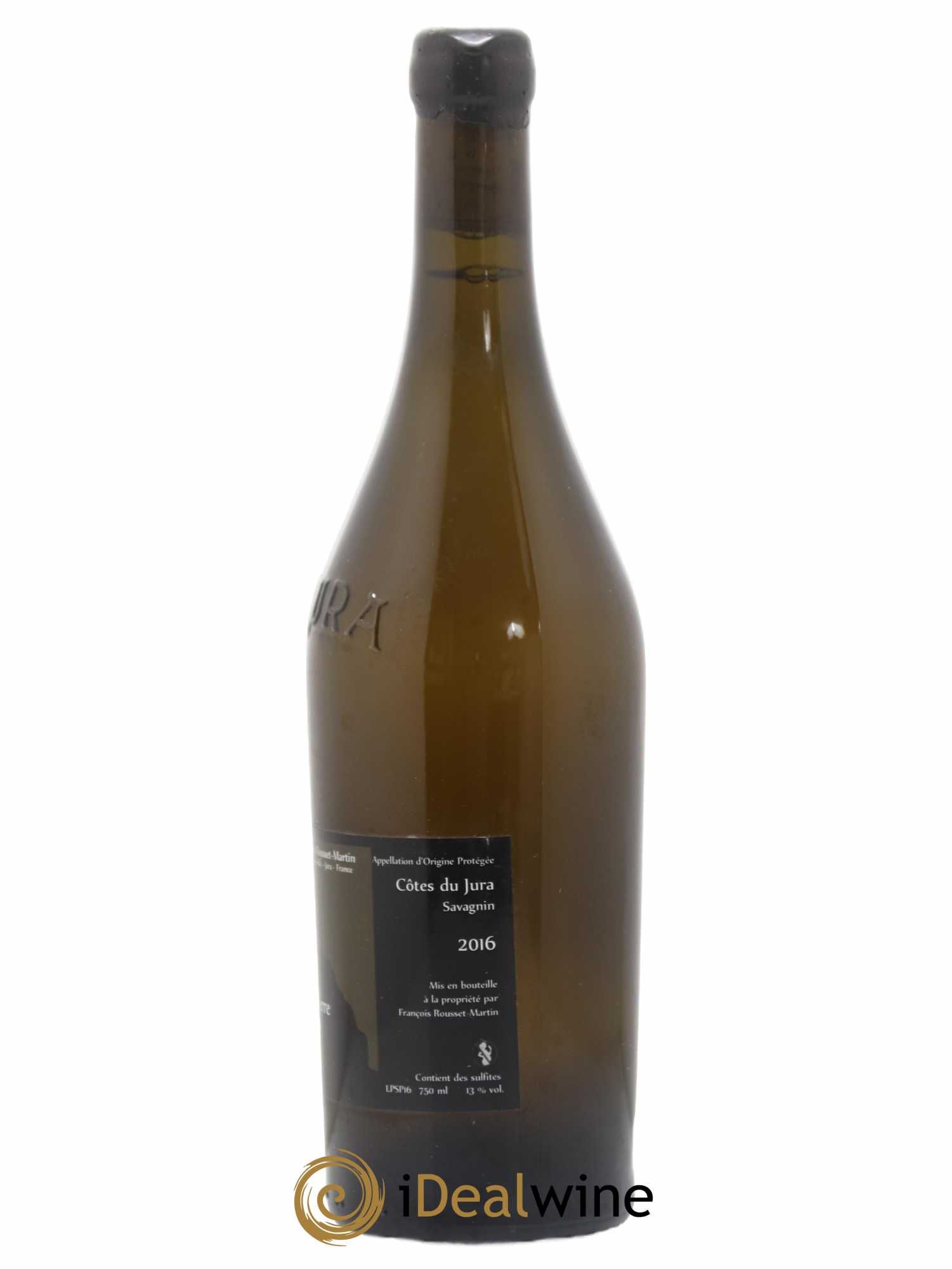 Côtes du Jura Savagnin Puits Saint-Pierre François Rousset Martin 2016 - Lot de 1 bouteille - 1