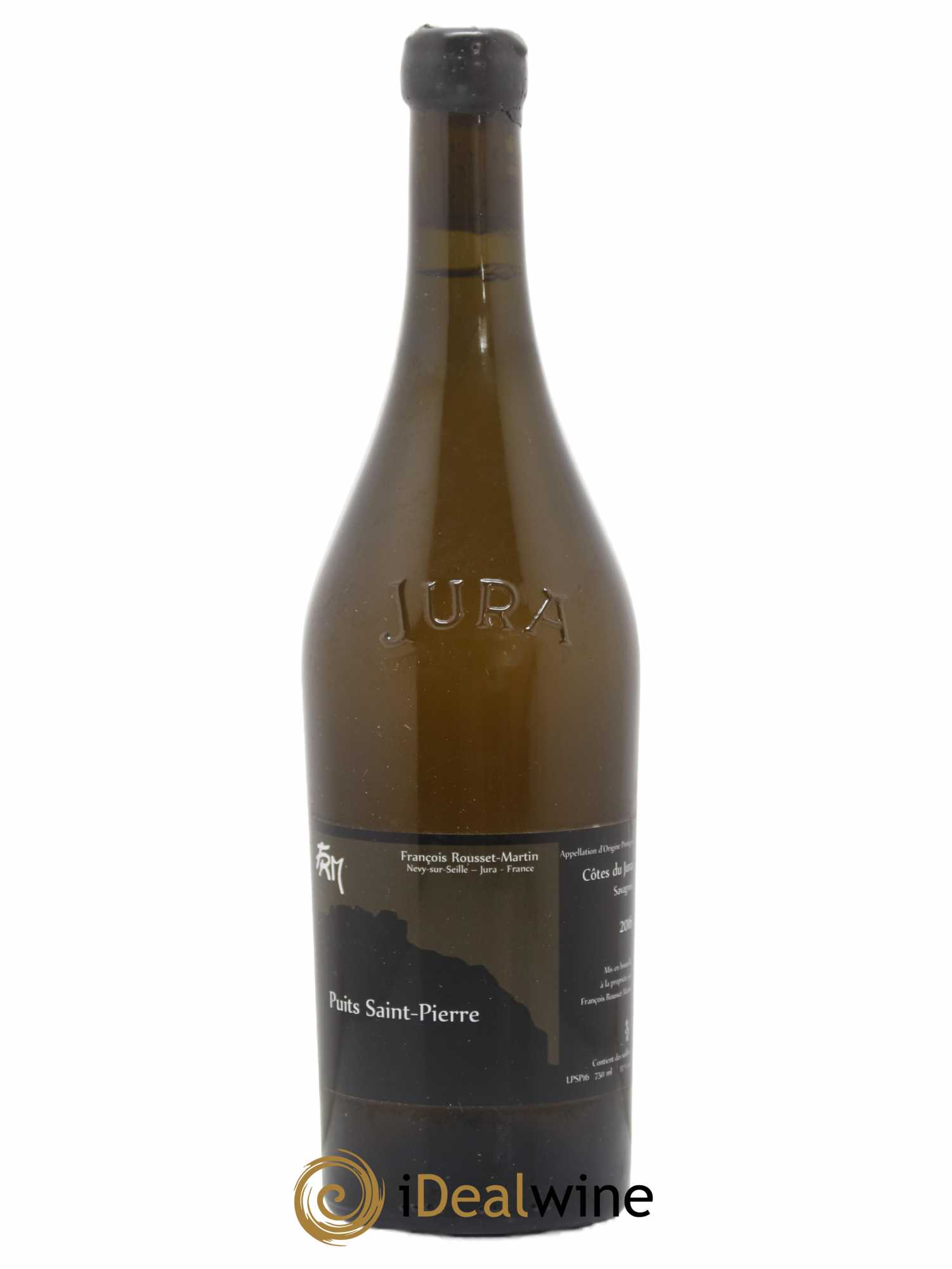 Côtes du Jura Savagnin Puits Saint-Pierre François Rousset Martin 2016 - Lot de 1 bouteille - 0