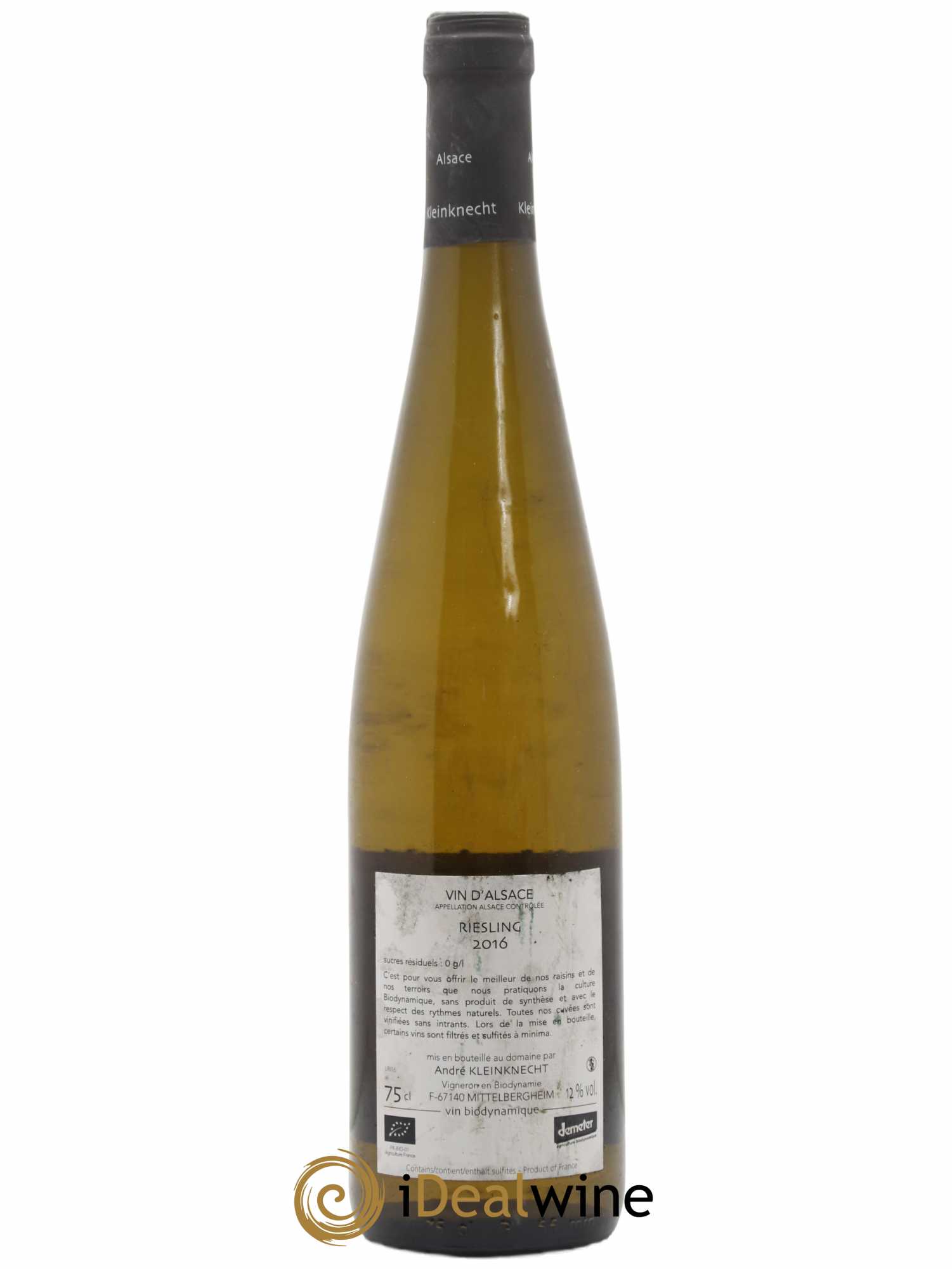 Riesling Domaine Kleinknecht 2016 - Posten von 1 Flasche - 1
