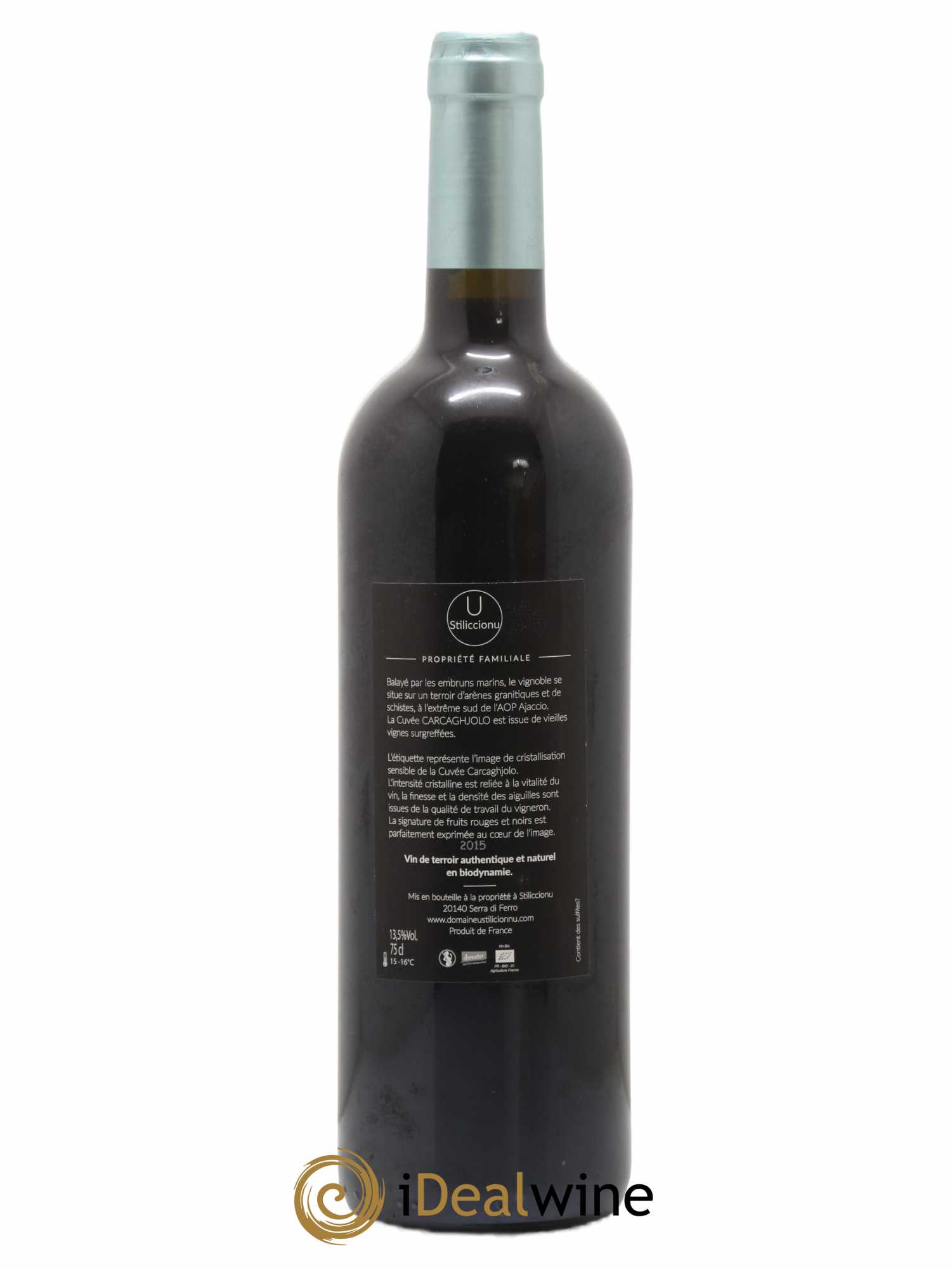 Vin de Corse Carcaghjolo Domaine U Stiliccionu 2015 - Posten von 1 Flasche - 1