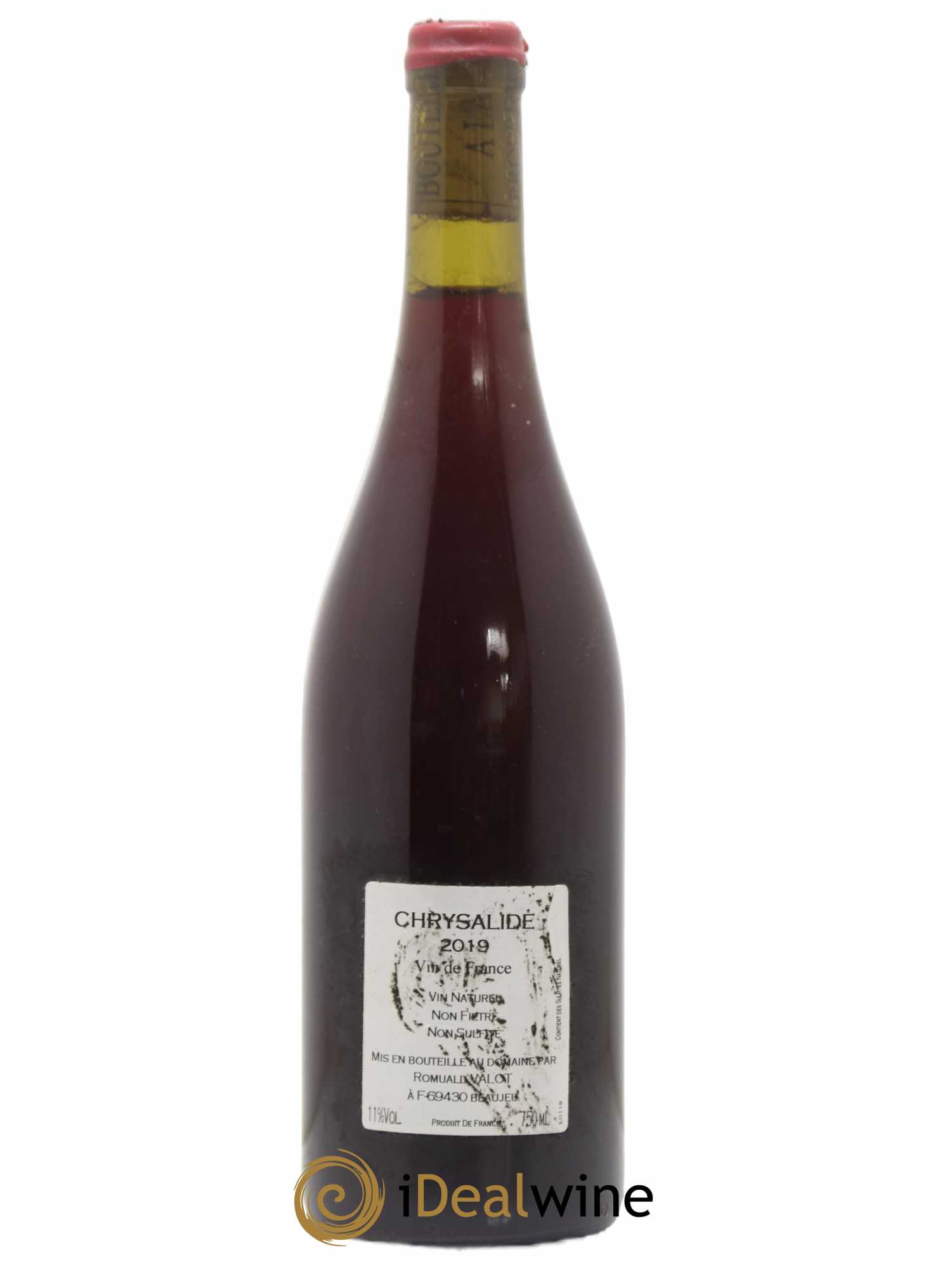 Vin de France Chrysalide Domaine Romuald Valot 2019 - Lot de 1 bouteille - 1