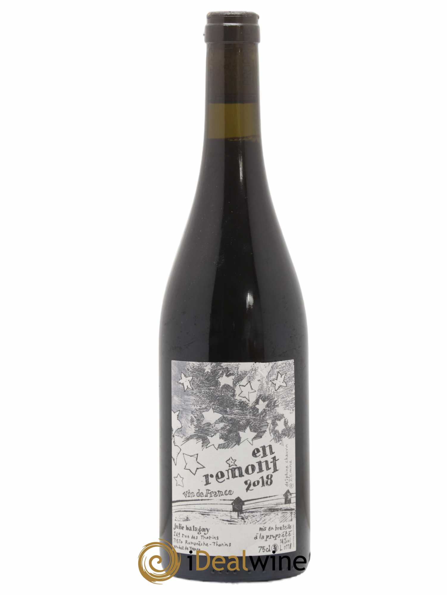 Vin de France En Rémont Julie Balagny 2018 - Lot de 1 bouteille - 0